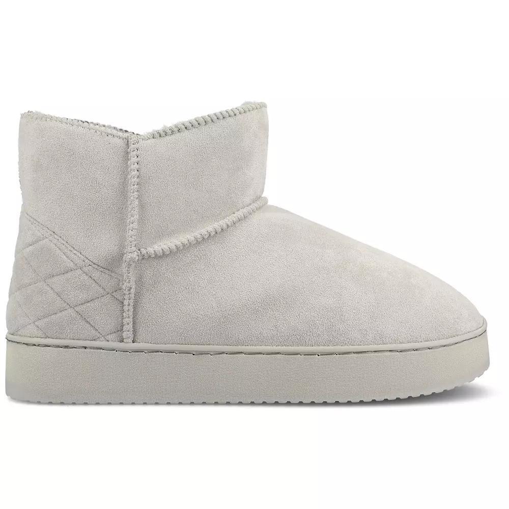 Journee Noa Womens Cushioned Ankle Boot Slippers Product Image