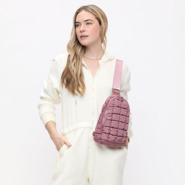 Quilted Sling Backpack Product Image