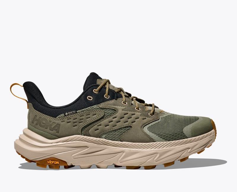 HOKA Men's Anacapa 2 Low GTX Shoes in Black/Black, Size 9 Product Image