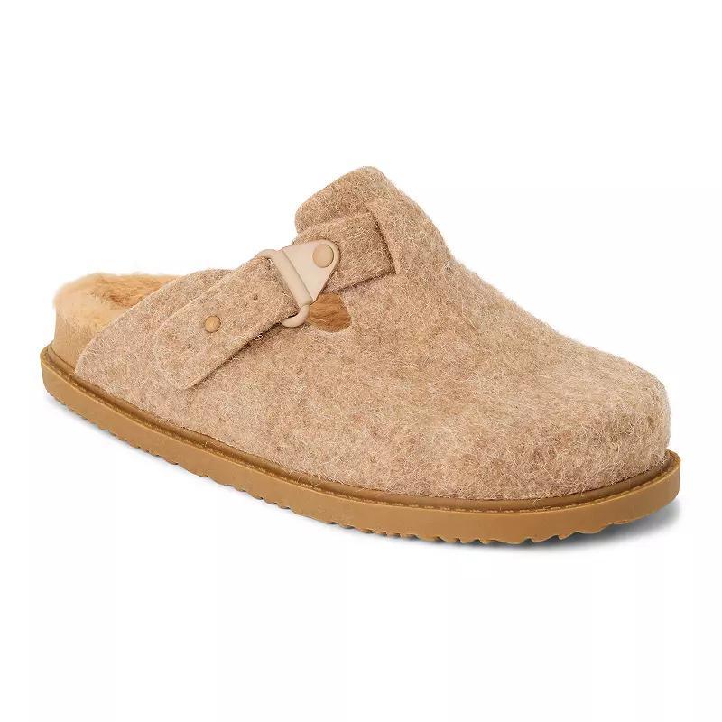 Beach by Matisse Pallenberg Women's Faux Fur Lined Mules, Size: 9, Gray Product Image