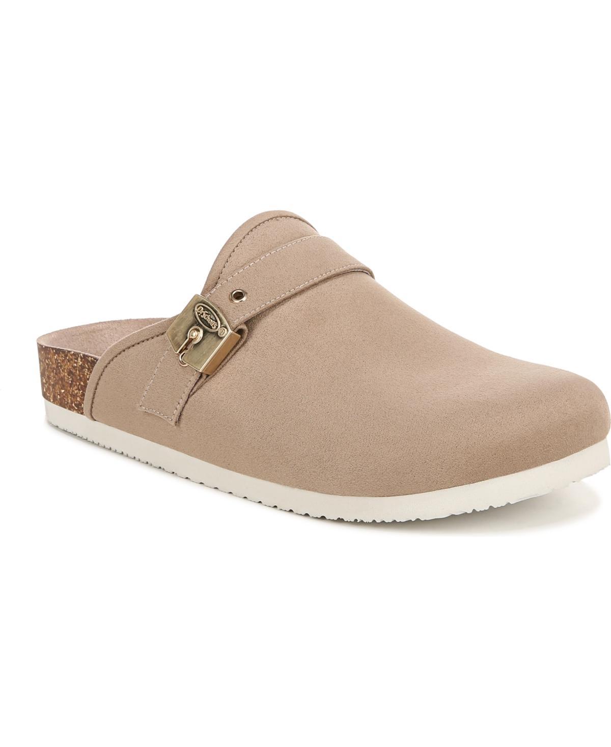 Dr. Scholls Louis Iconic Womens Clogs Brown Taupe Product Image