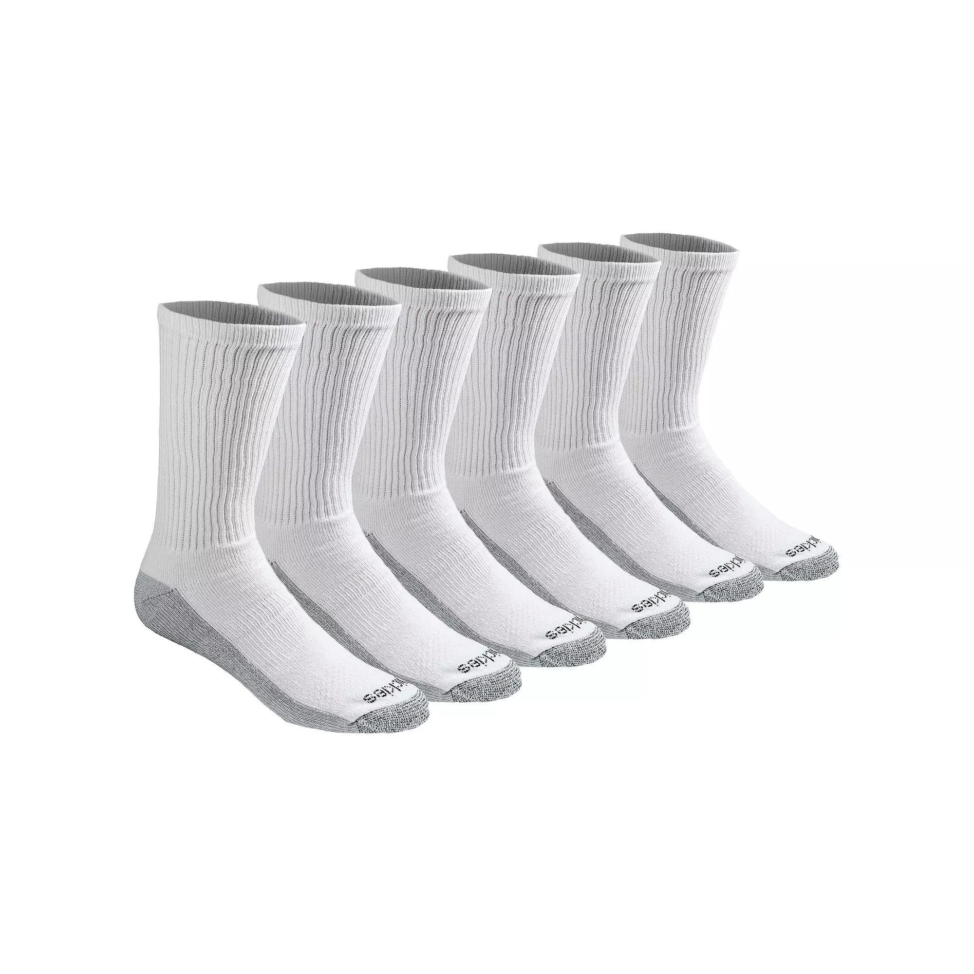Dickies Men's Big & Tall Dri-Tech Moisture Control Casual Socks 6pk 12-14 Product Image