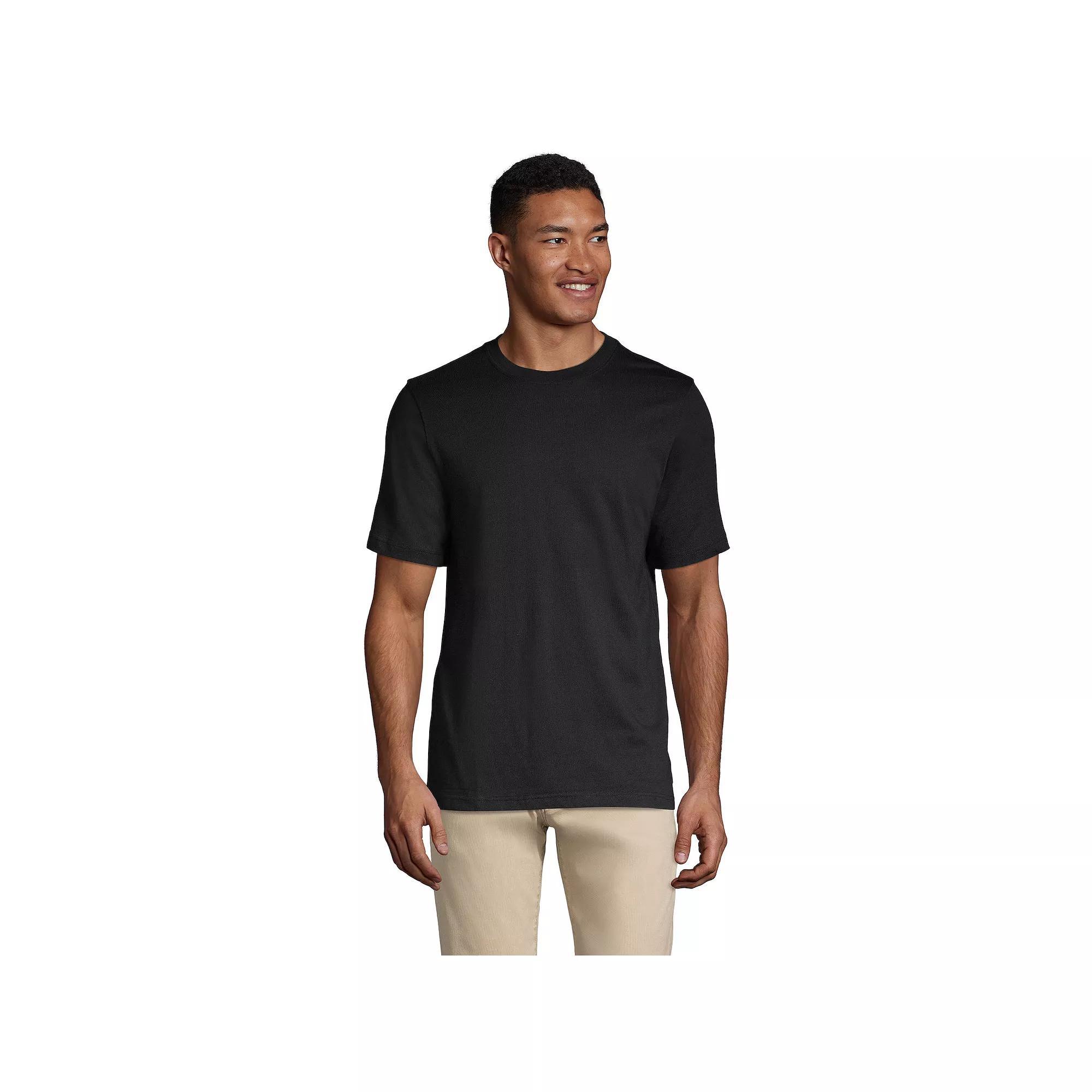 Mens Lands End Super-T Short Sleeve T-Shirt Product Image