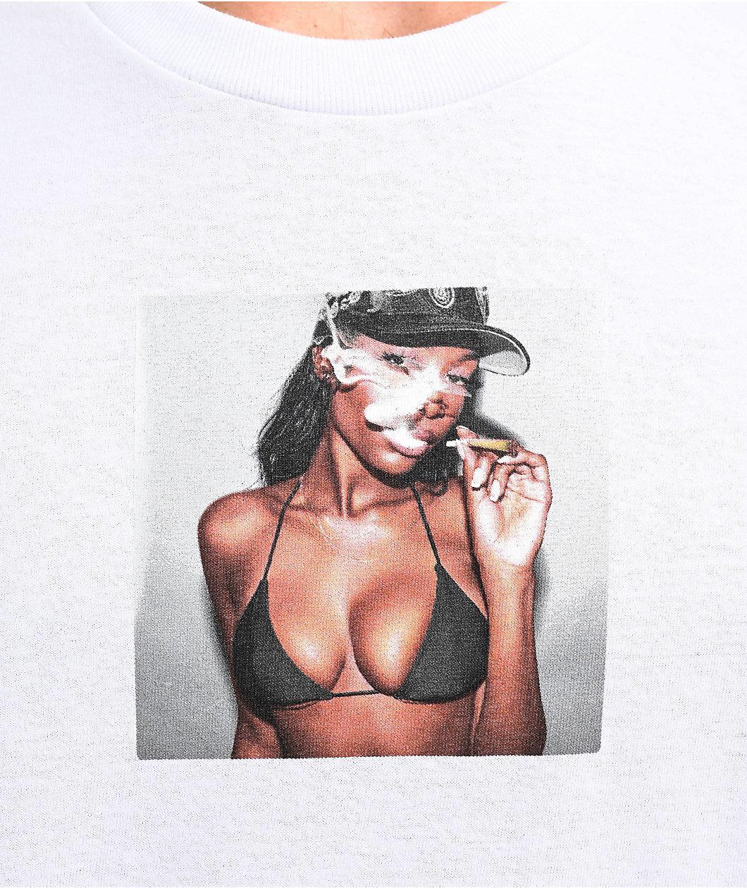 Popular Demand Blaze White T-Shirt Product Image
