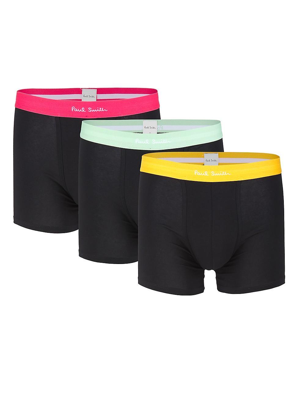 Mens Color-Band 3-Pack Trunks Product Image