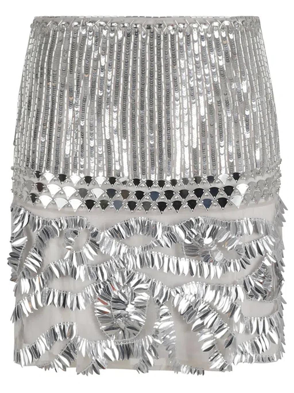 ALBERTA FERRETTI Sequin In Grey Product Image