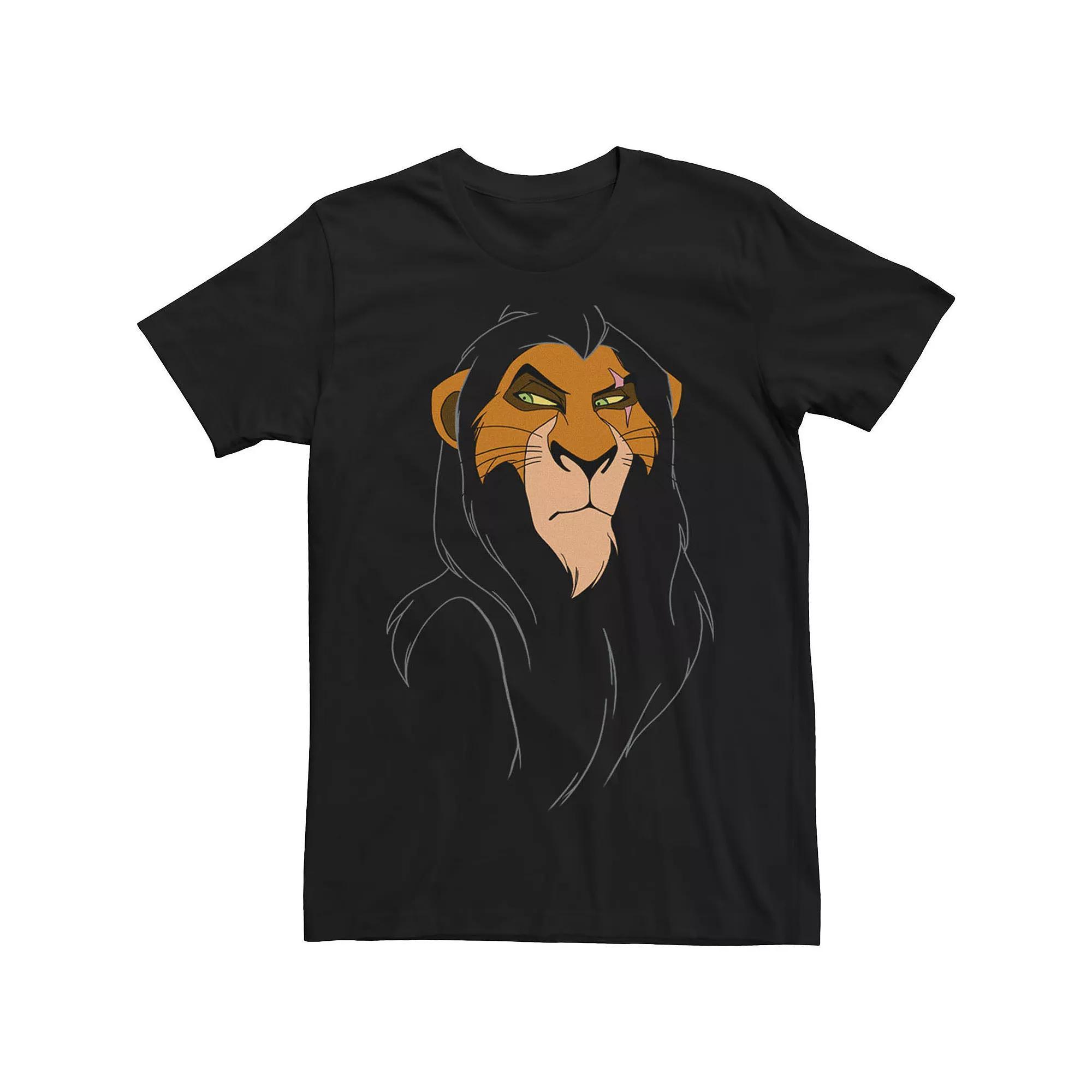 Men's Lion King Lion King Sunset Group Shot Tee, Size: Medium, Black Product Image
