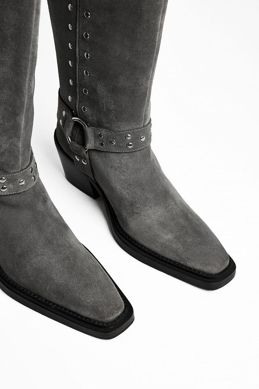Studded Western Boots Product Image