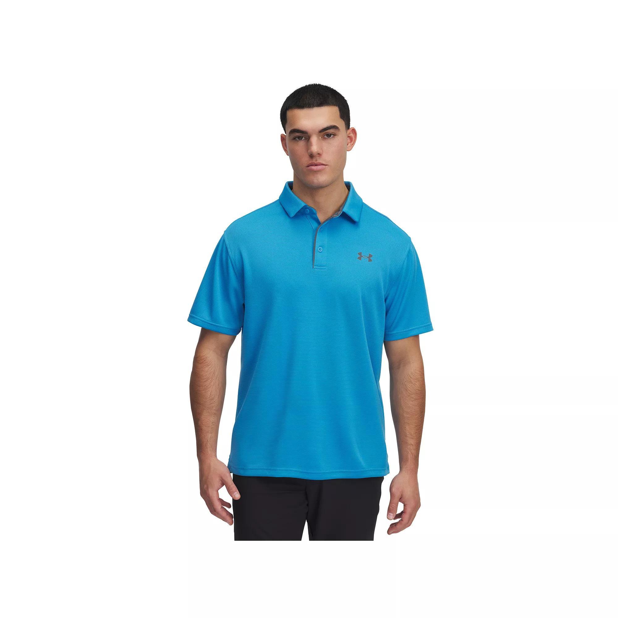 Men's Under Armour Tech Polo, Size: Large, Ether Blue Product Image