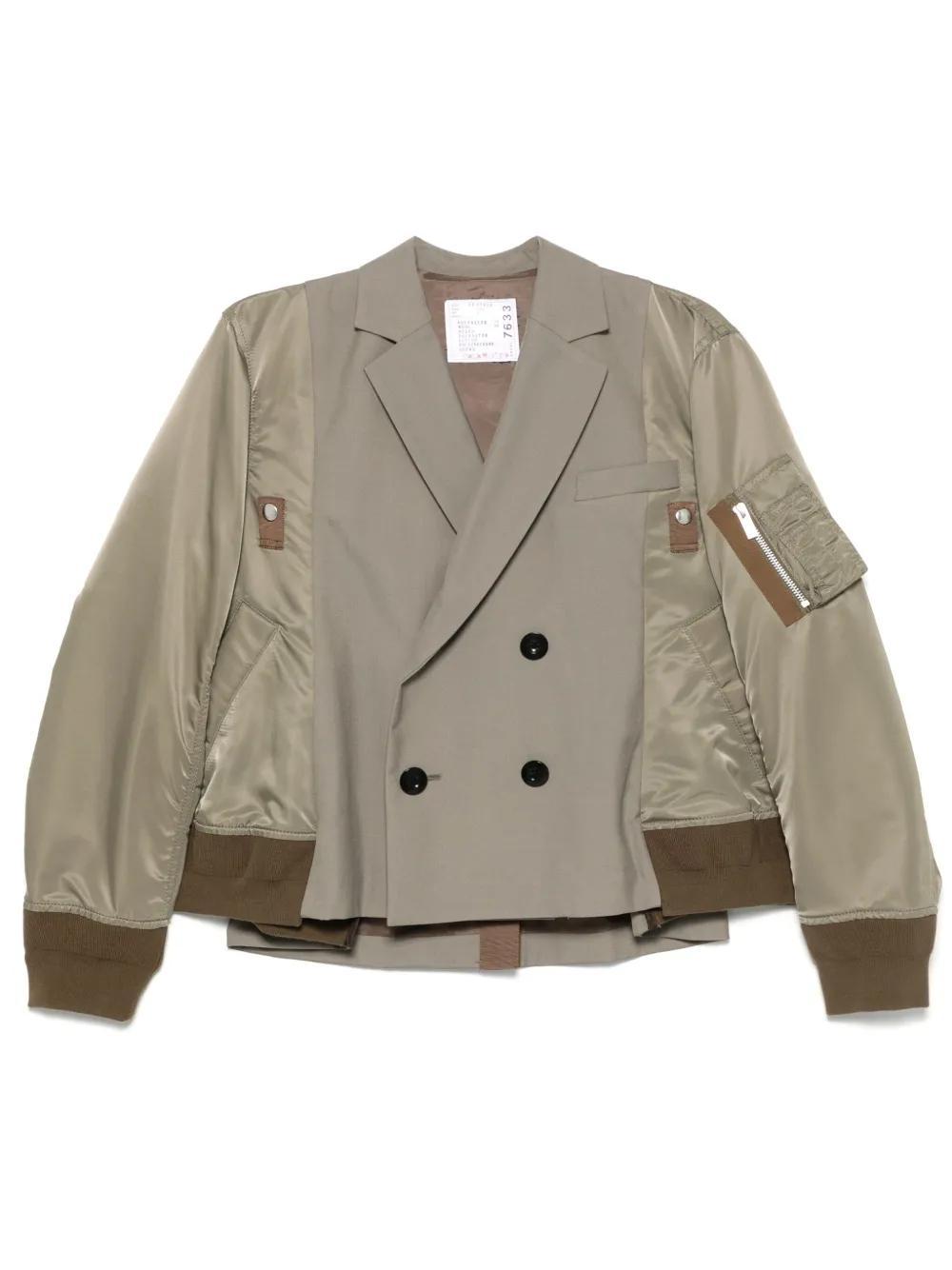 SACAI Double-breasted Jacket In 550 Product Image