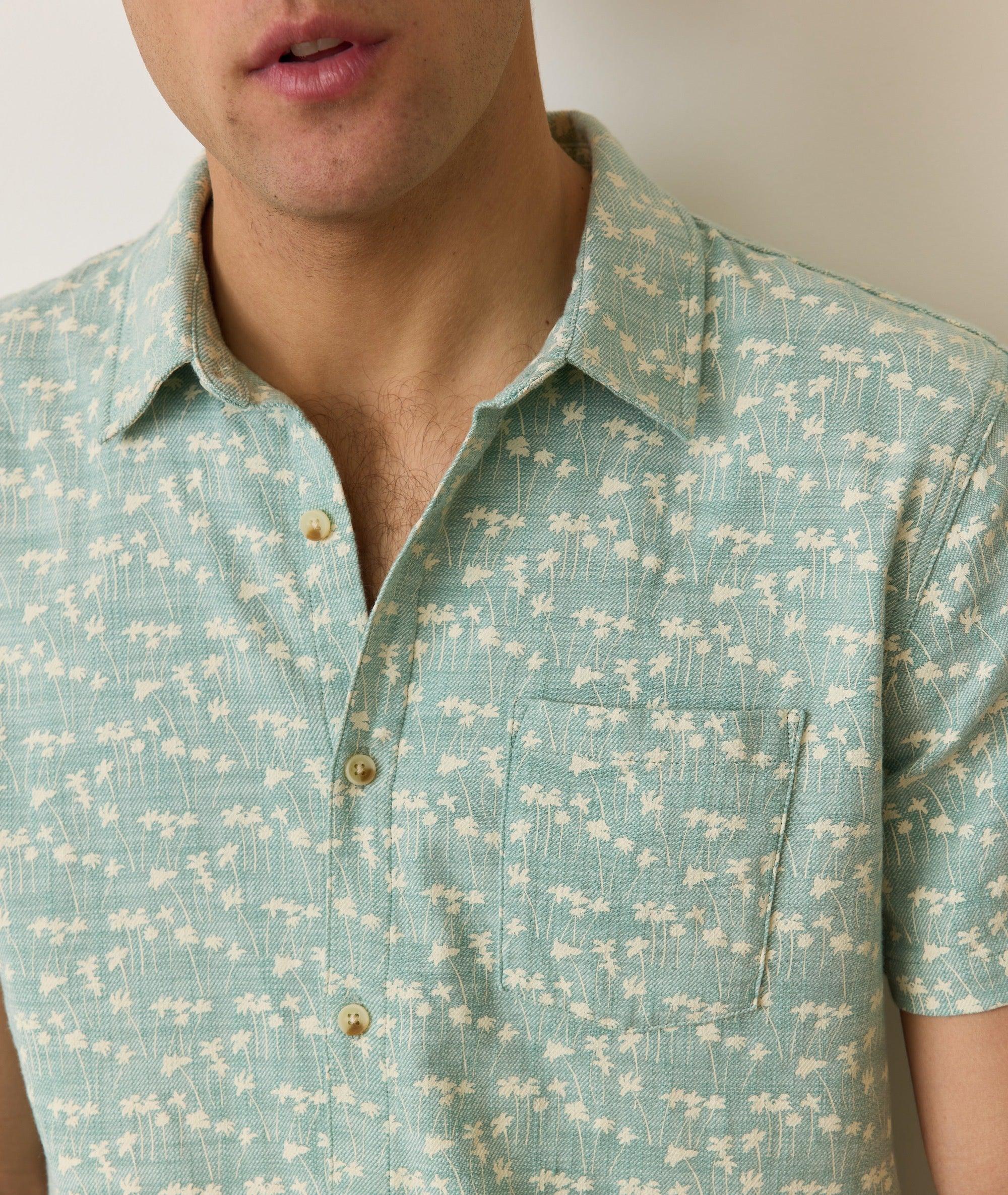 Stretch Selvage Short Sleeve Shirt Product Image