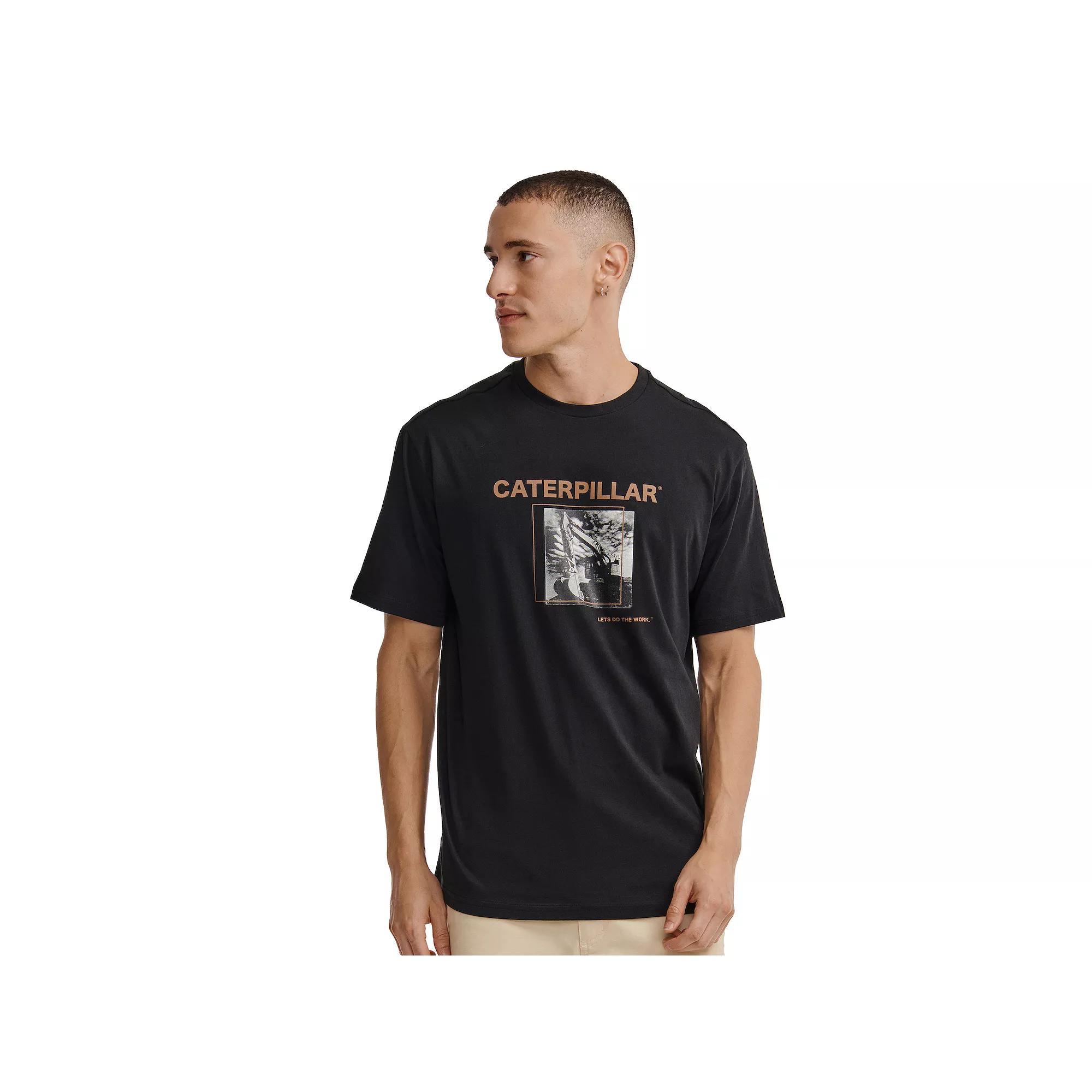 Men's Caterpillar Workwear Graphic Tee, Size: Medium, Pitch Black Product Image