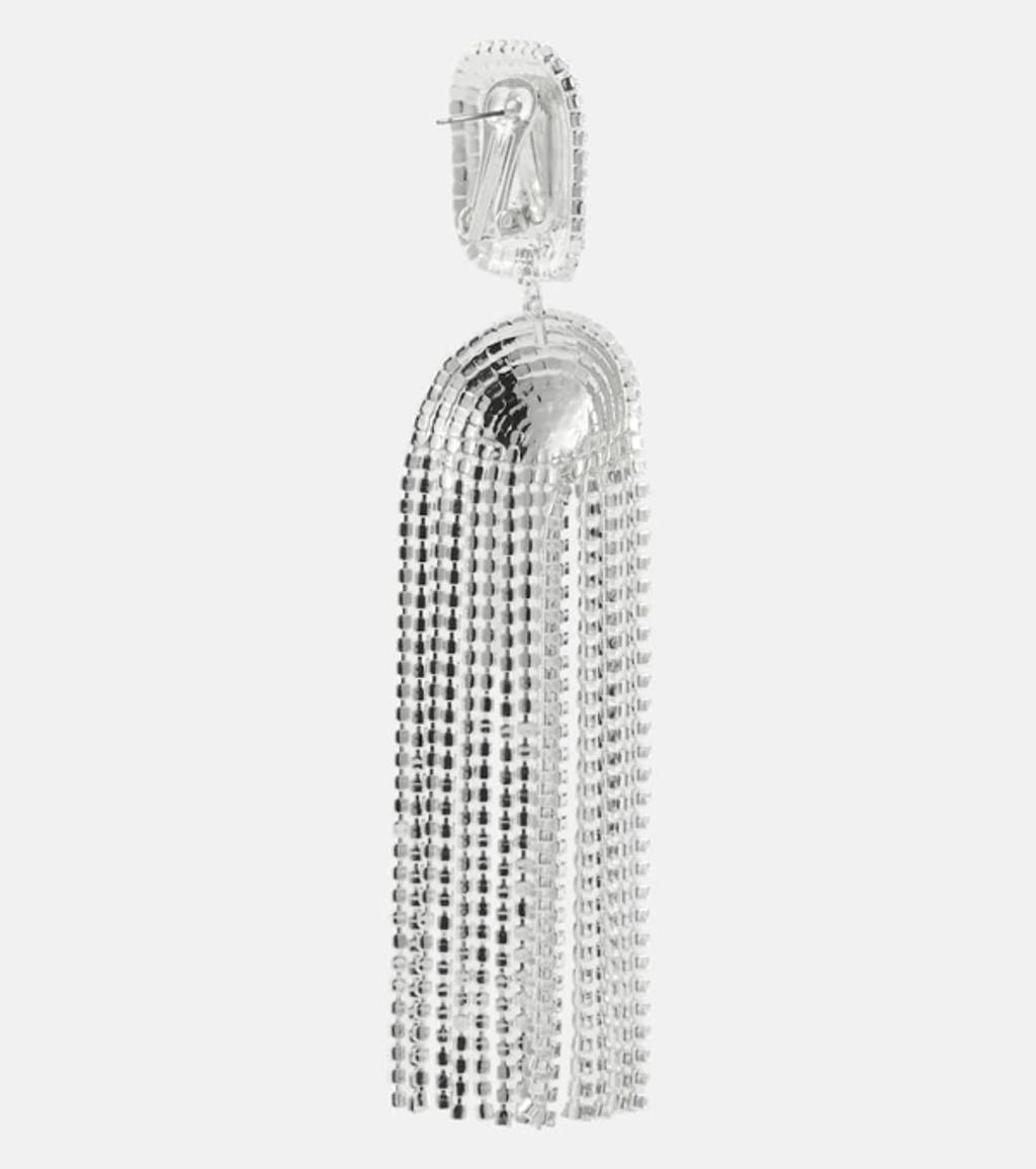 MAGDA BUTRYM Crystal-embellished Drop Earrings In Silver Product Image