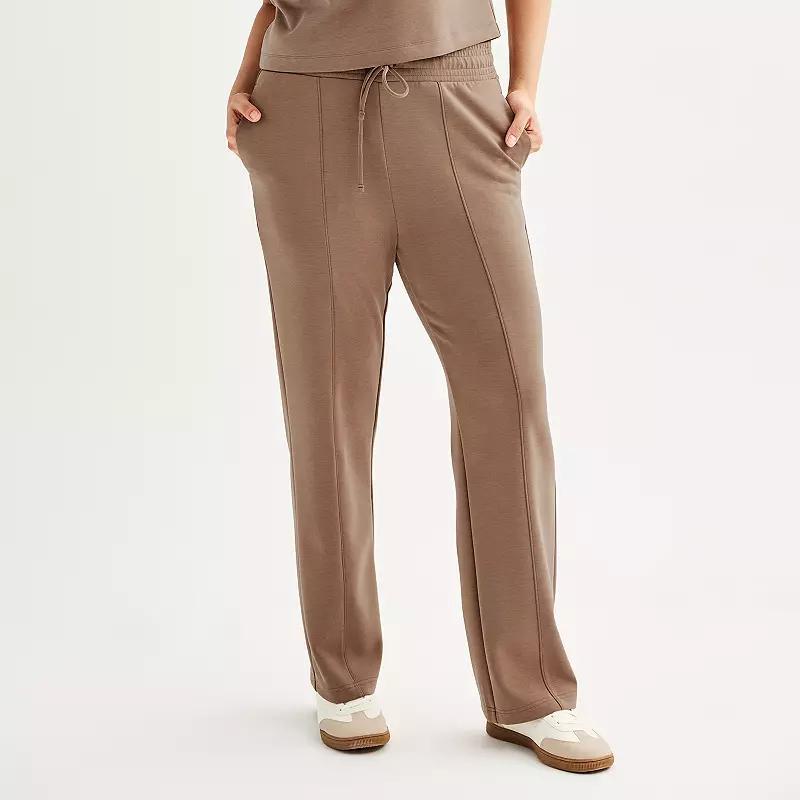 Women's FLX High-Rise Solace Straight Leg Pants, Size: XXL LONG, Kameron Brown Product Image