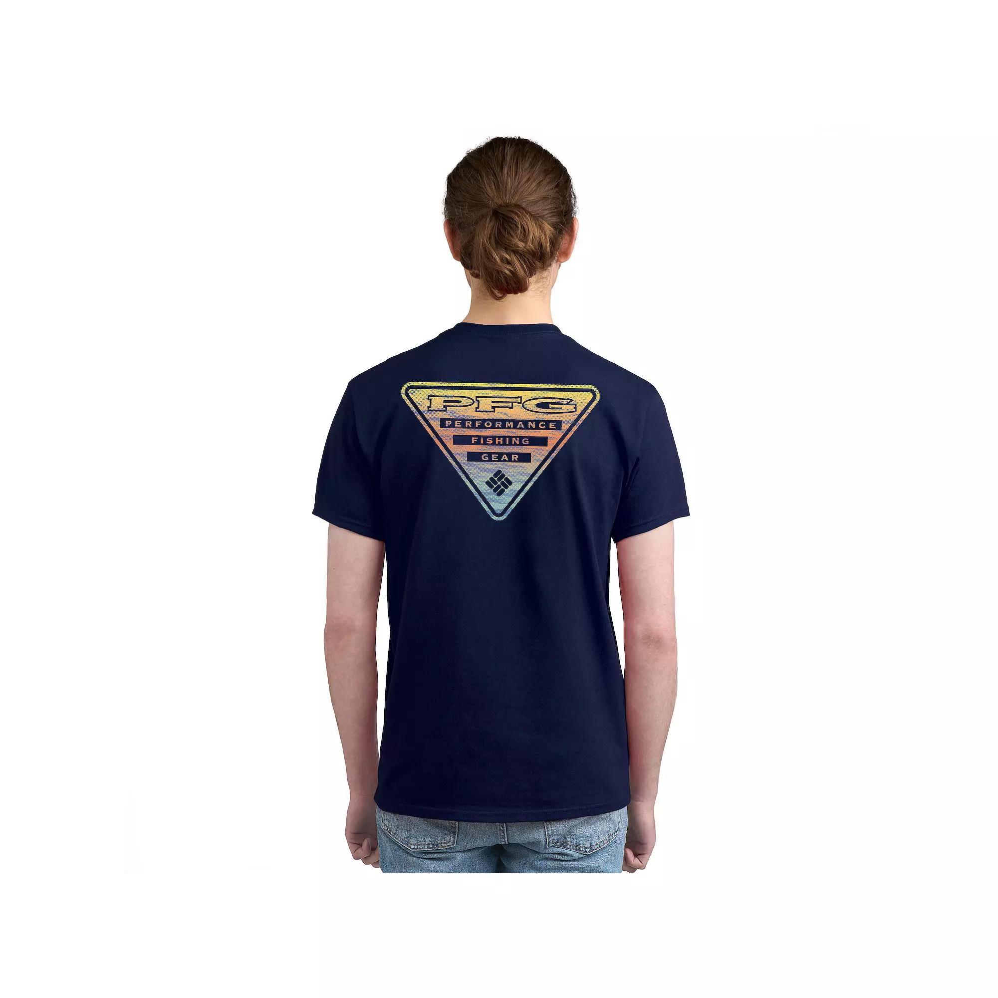 Mens Columbia PFG Print Short Sleeve Graphic Tee Product Image