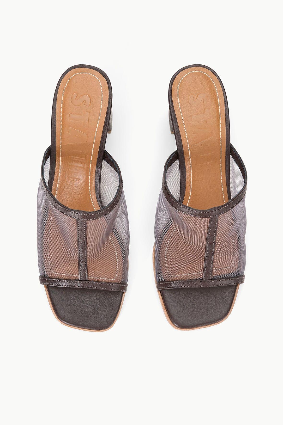 ALESSANDRA HEEL | ESPRESSO MESH Product Image