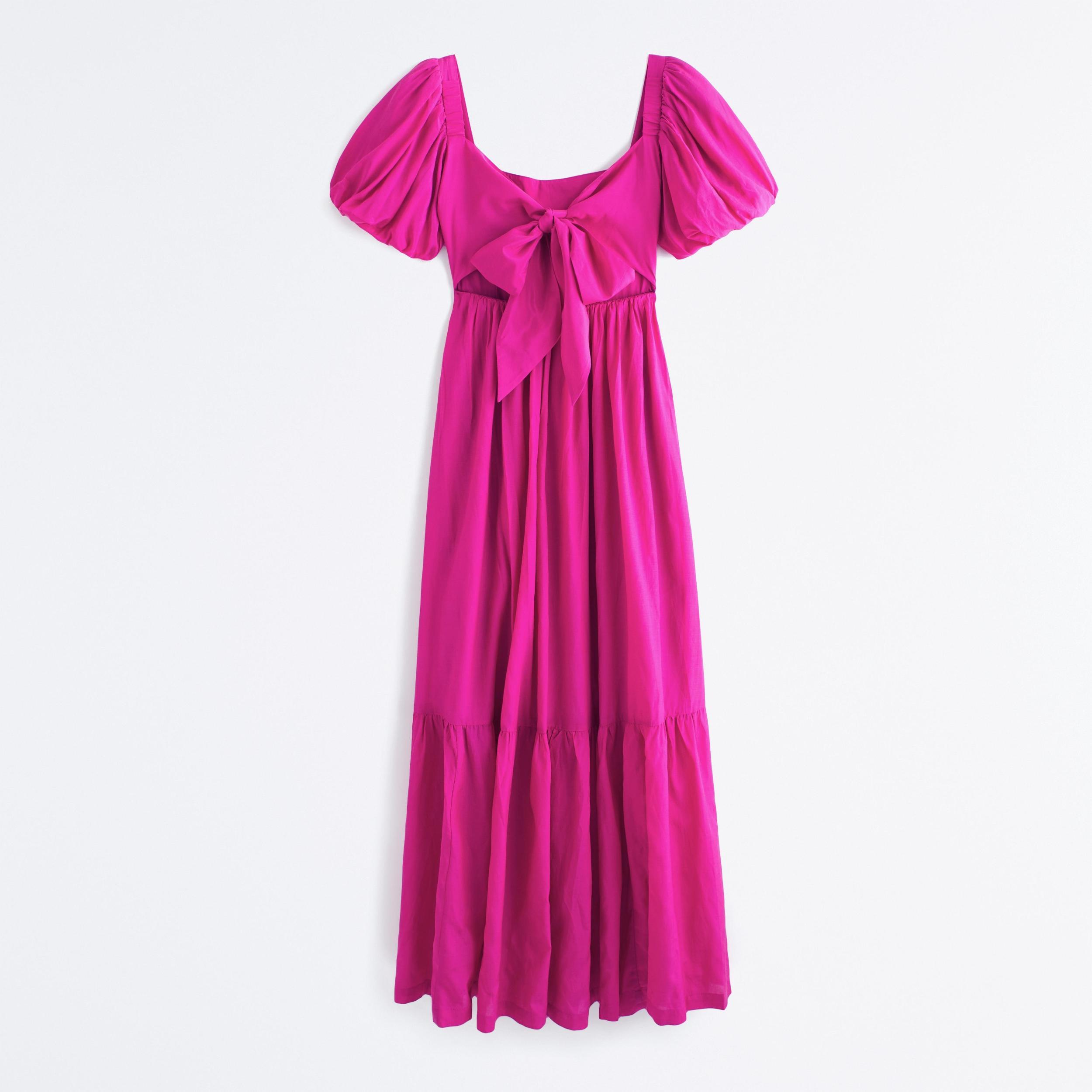 The A&F Emerson Drama Bow-Back Maxi Dress Product Image
