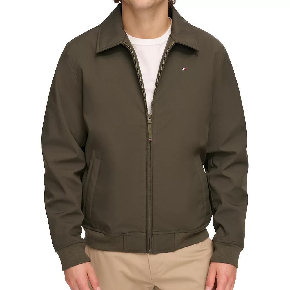 Men's Tommy Hilfiger Softshell Jacket, Size: XL, Grey Gray Product Image