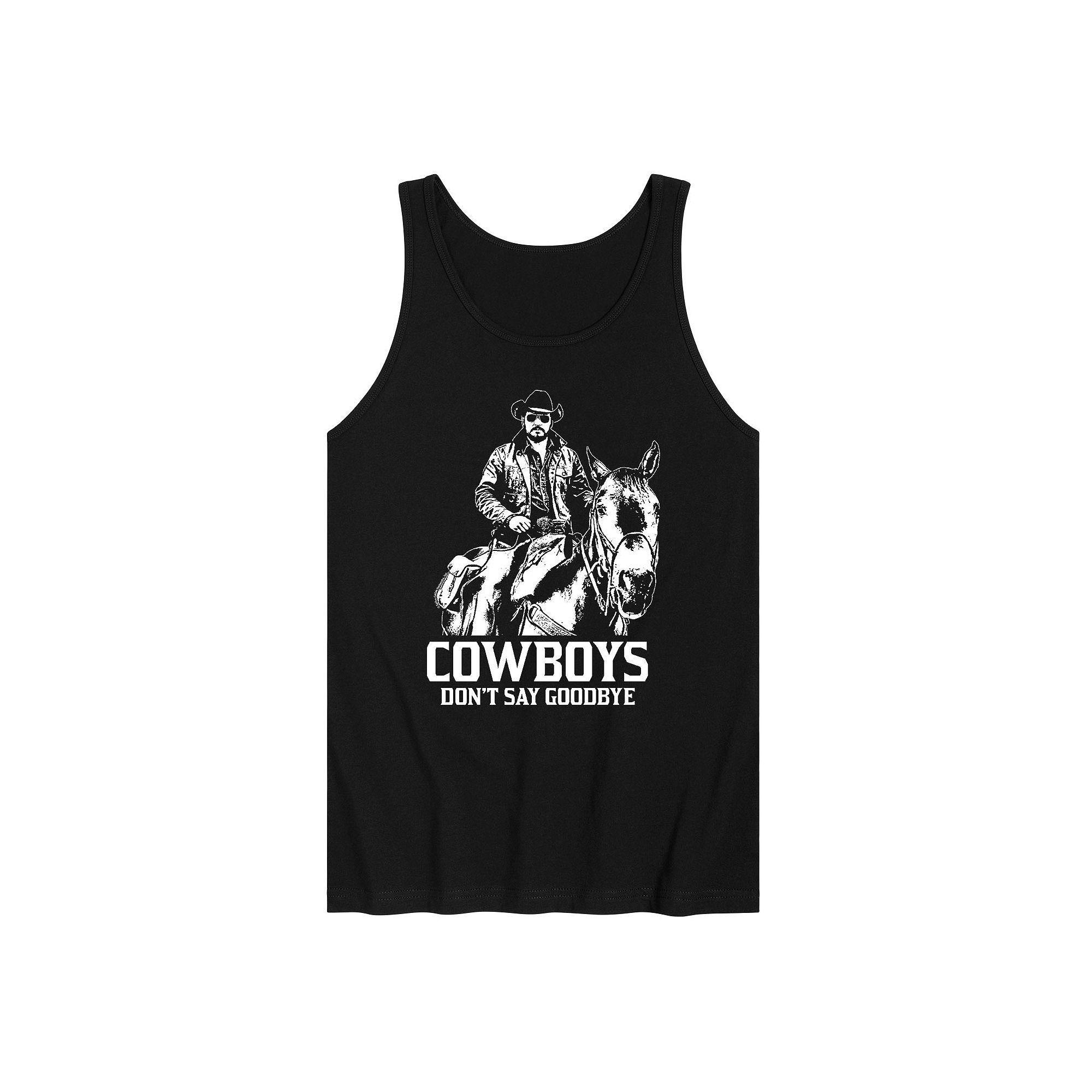 Mens Yellowstone Dont Say Goodbye Tank Top Top Product Image