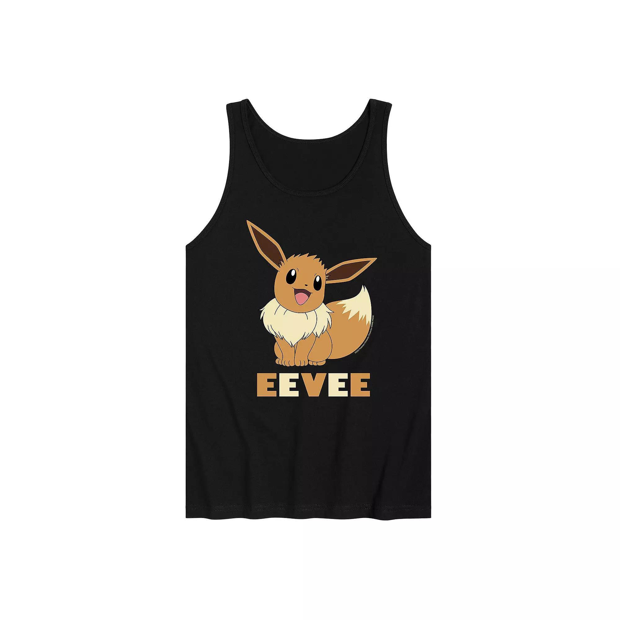 Mens Pokemon Eevee Tank Top Product Image
