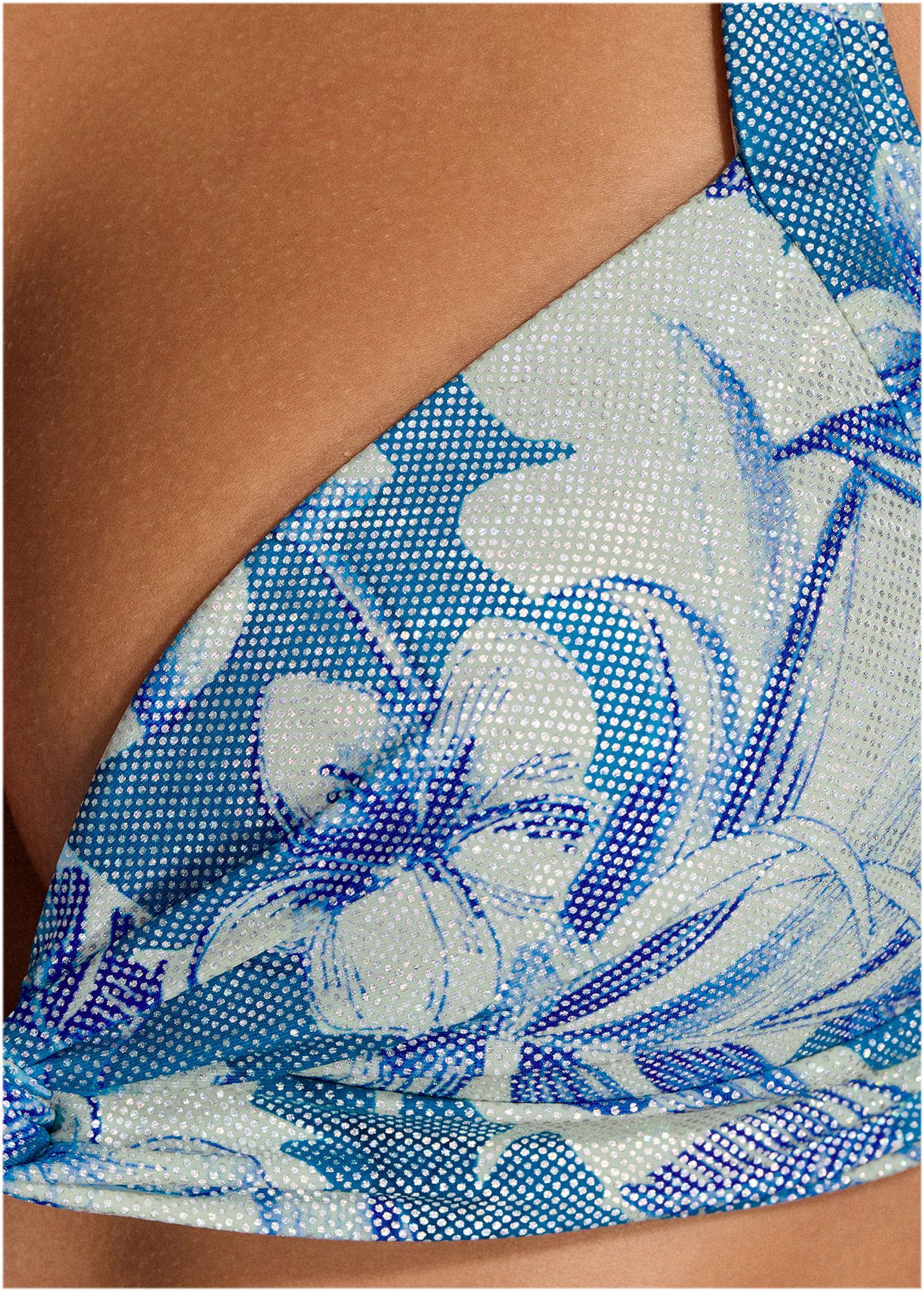 Shine Kauai Bottom - Denim Botanical Product Image