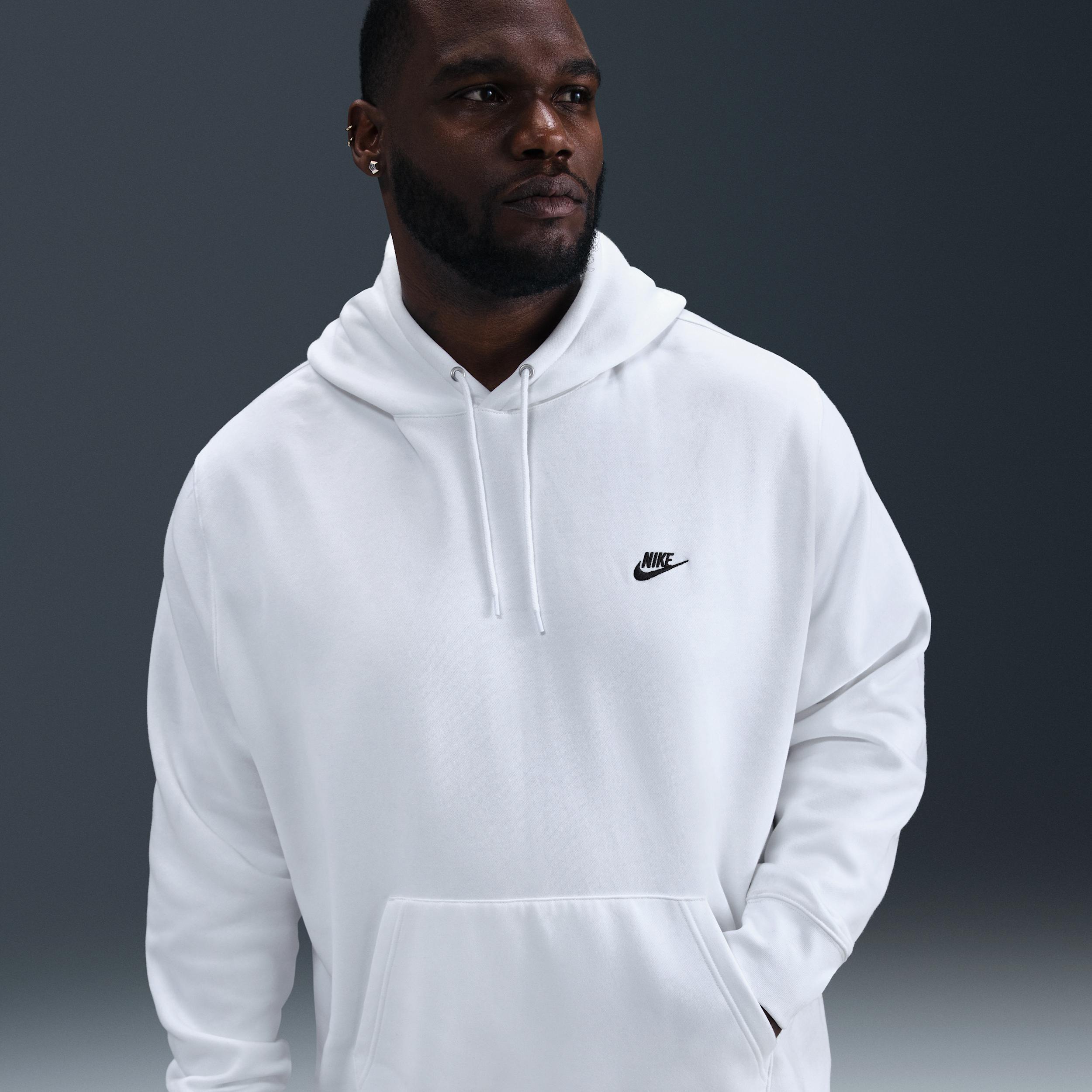 Nike Men's Club Pullover Fleece Hoodie Product Image