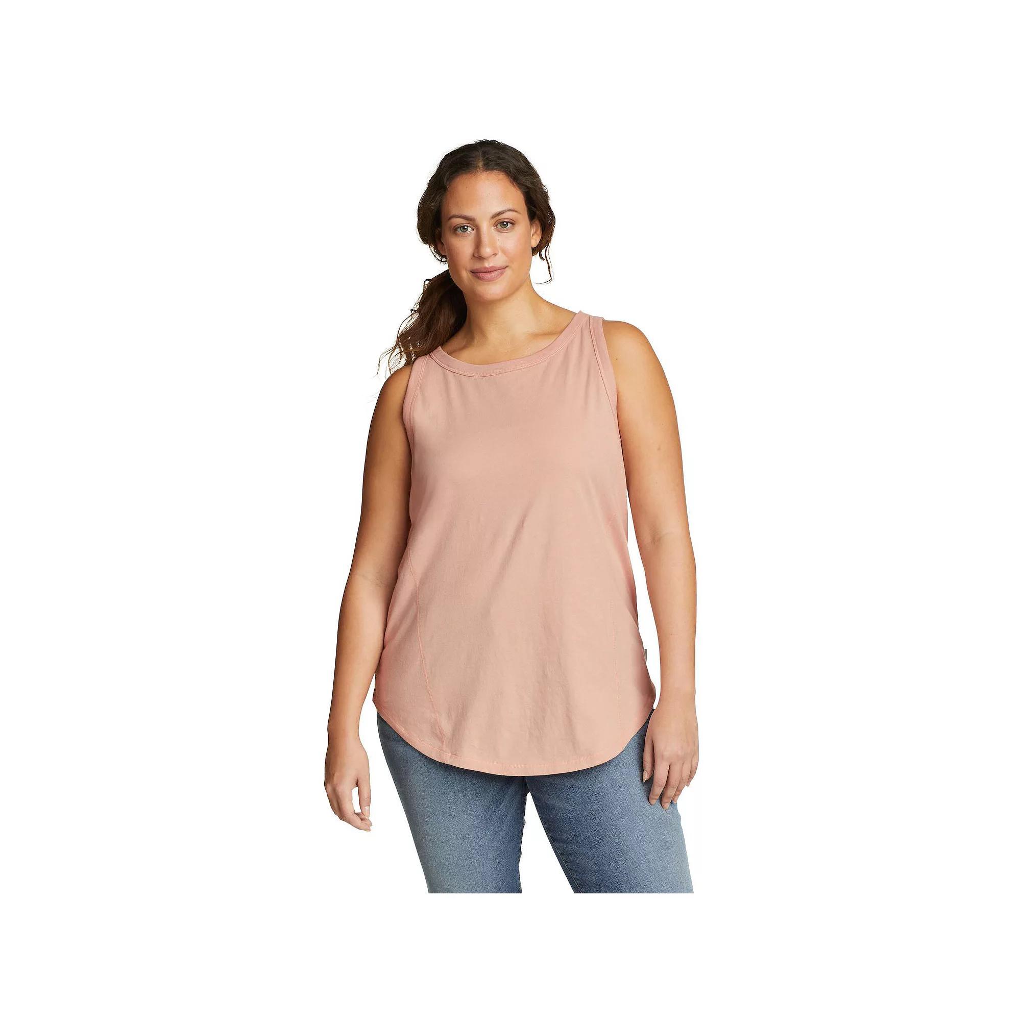 Women's Eddie Bauer Everyday Essentials Tank Top, Size: Small, Pale Pink Product Image