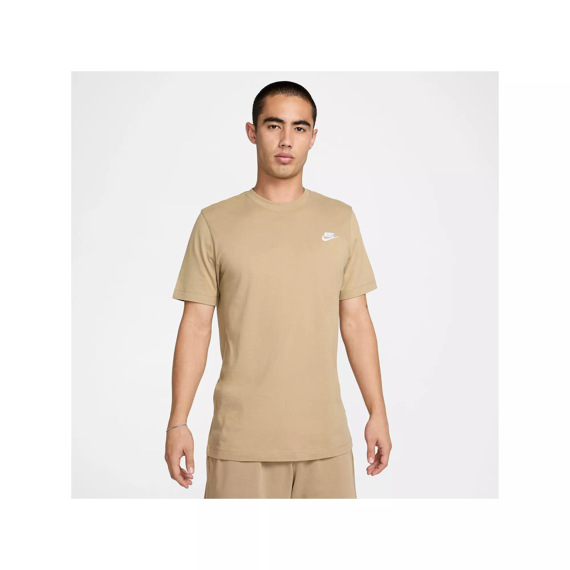 Men's Nike Sportswear Club Tee, Size: XL, Parachute Beige Product Image