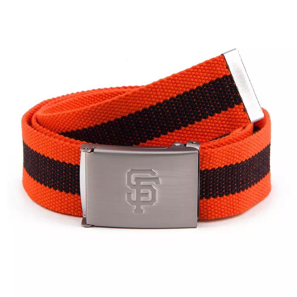 Men's San Francisco Giants Fabric Belt, Team Product Image