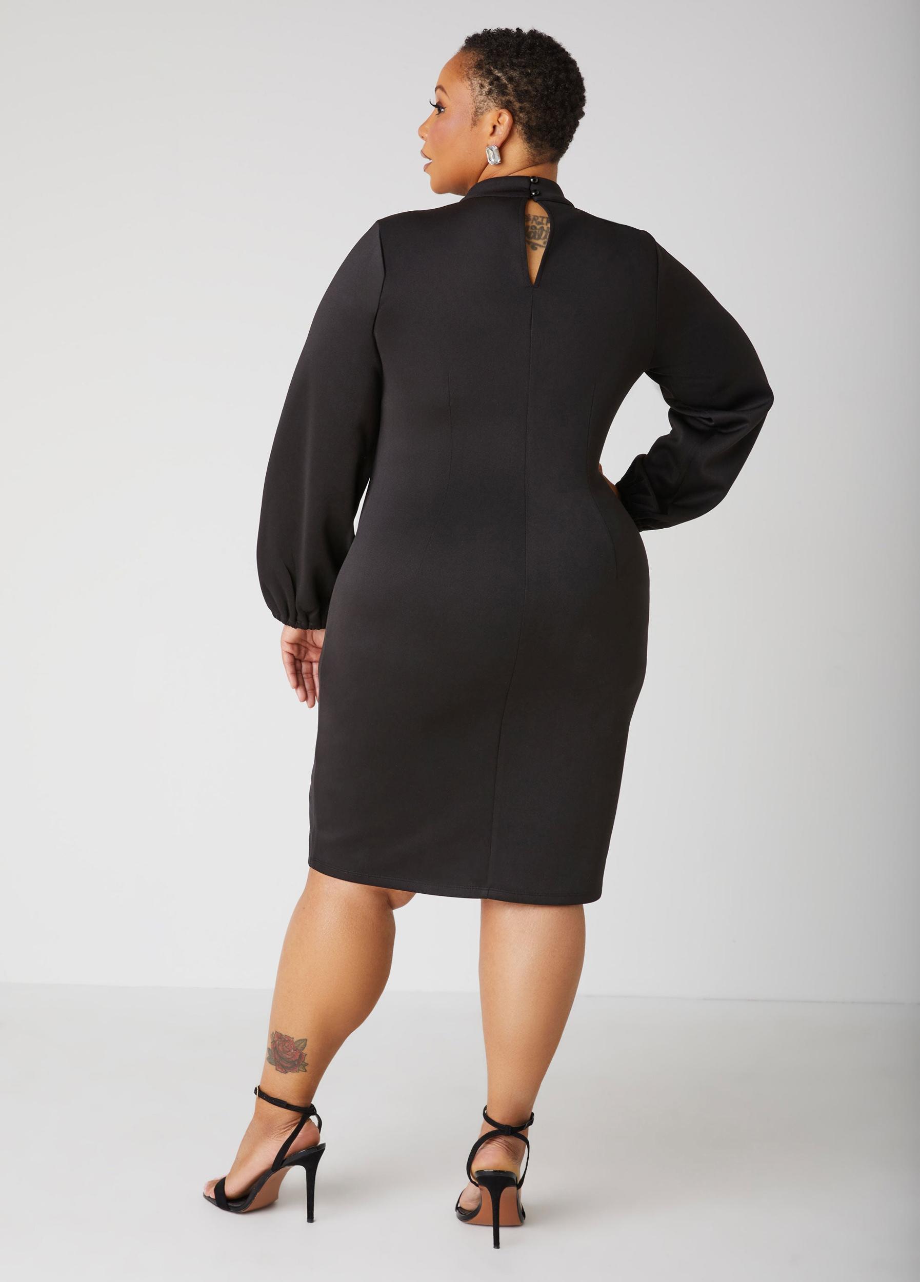Heart Cutout Bodycon Dress Product Image