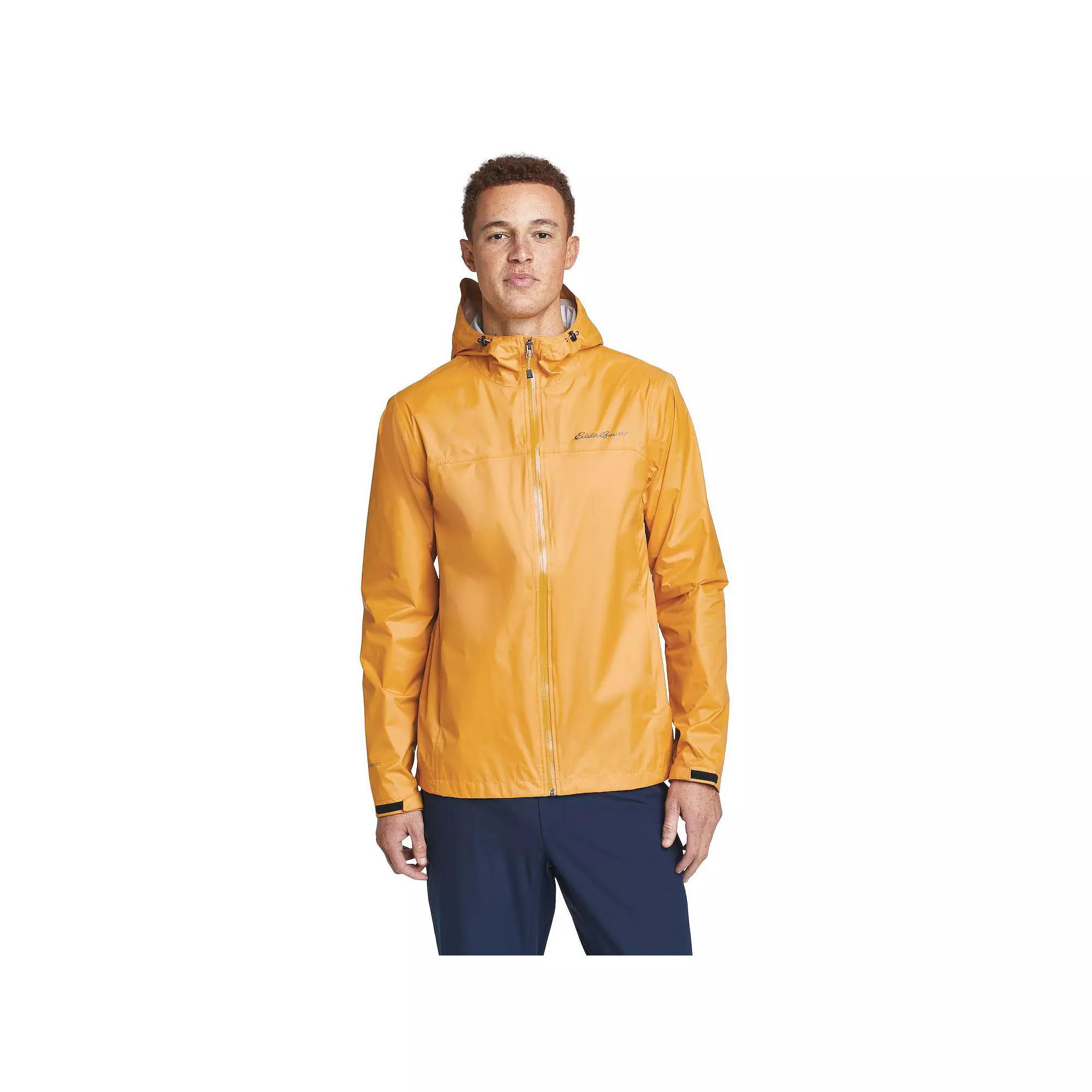 Men's Eddie Bauer Cloud Cap Rain Jacket, Size: XXL, Black Product Image