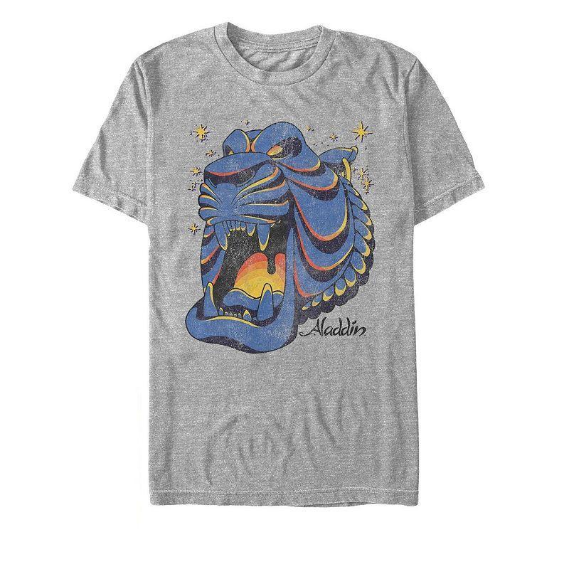 Mens Disneys Aladdin Cave Tee Athletic Grey Product Image