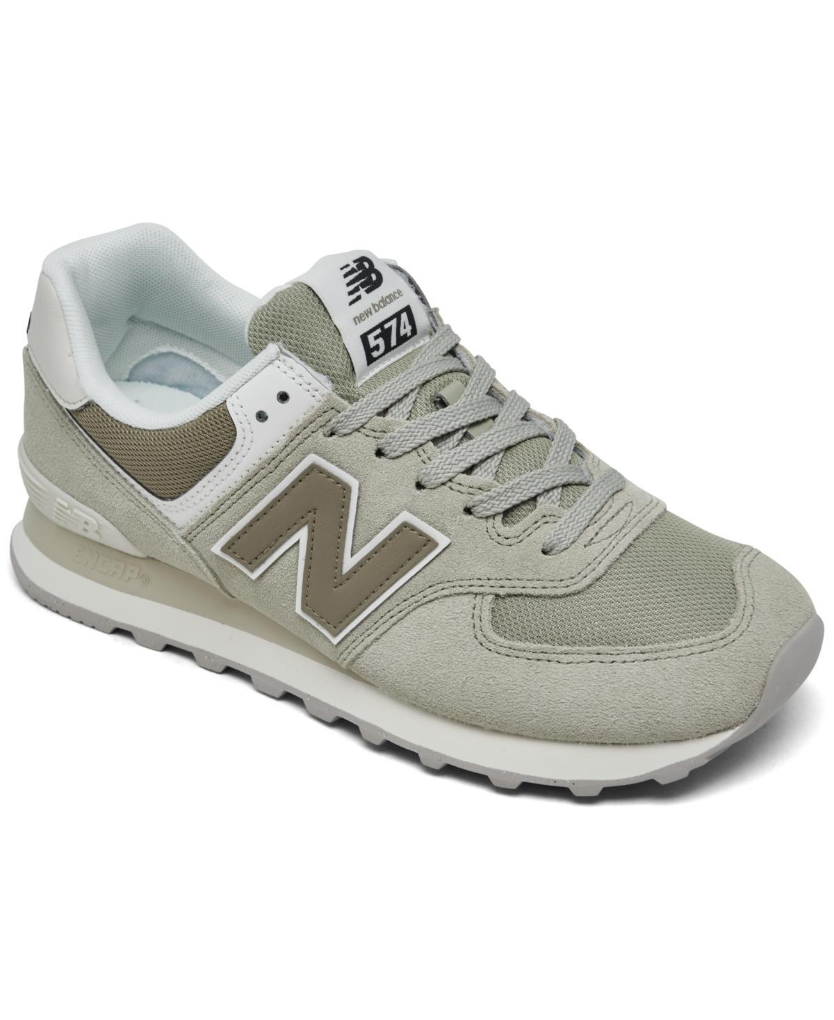 Womens New Balance 574 Athletic Shoe - Pink Granite / Moonbeam Product Image