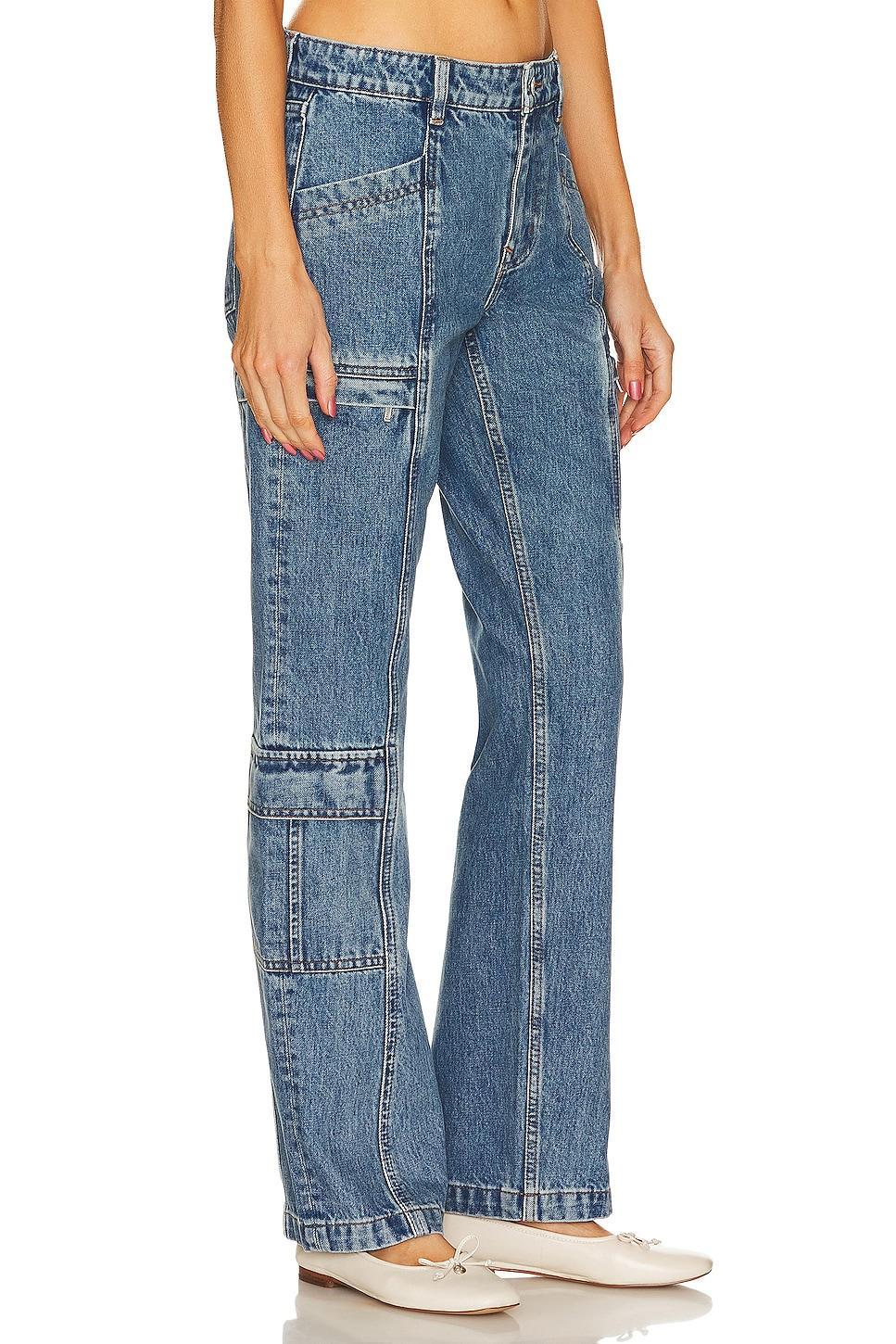 Naomi Low Rise Slim Cargo GRLFRND Product Image