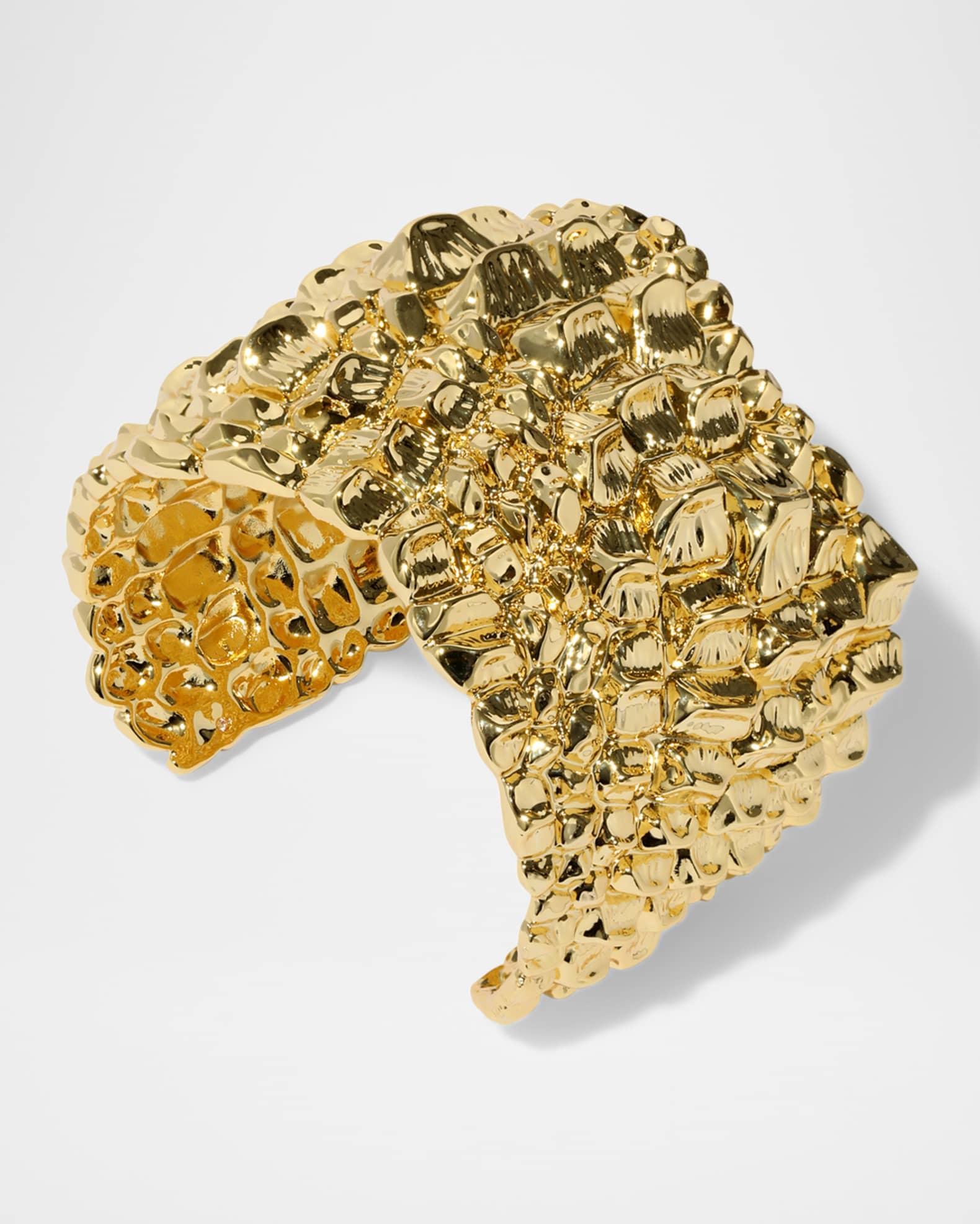 Brut Croco Cuff Bracelet Product Image