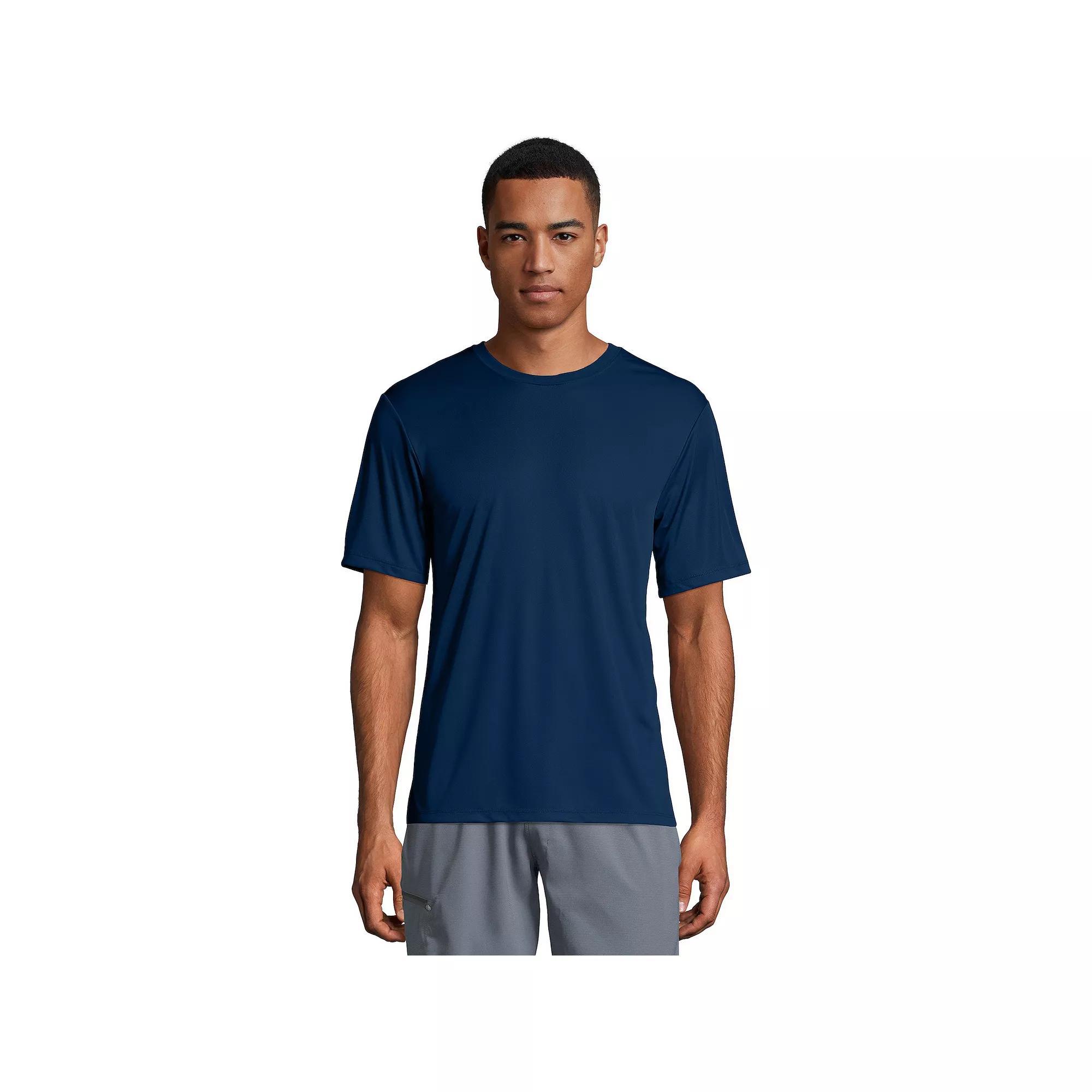 Men's Hanes® CoolDRI Performance Tee, Size: Large, Safety Green Product Image