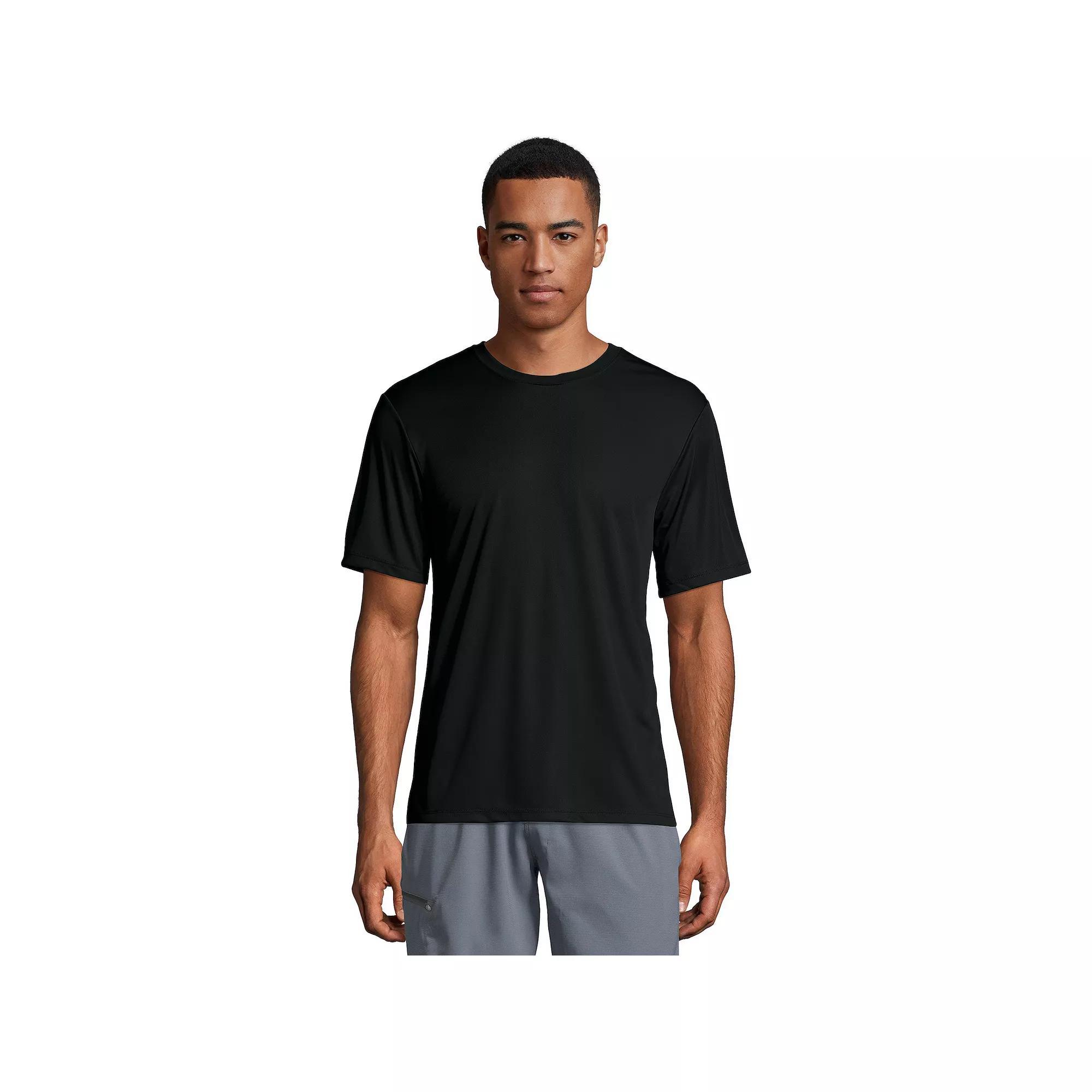 Men's Hanes® CoolDRI Performance Tee, Size: Large, Safety Green Product Image
