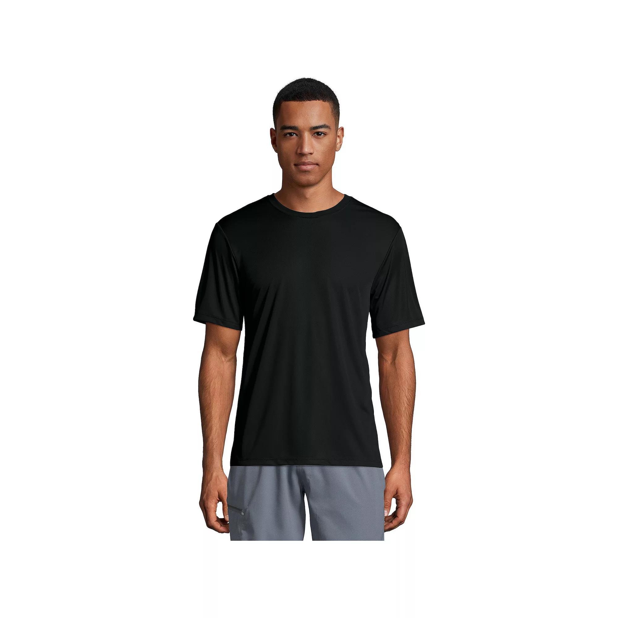Men's Hanes® CoolDRI Performance Tee, Size: Large, Safety Green Product Image