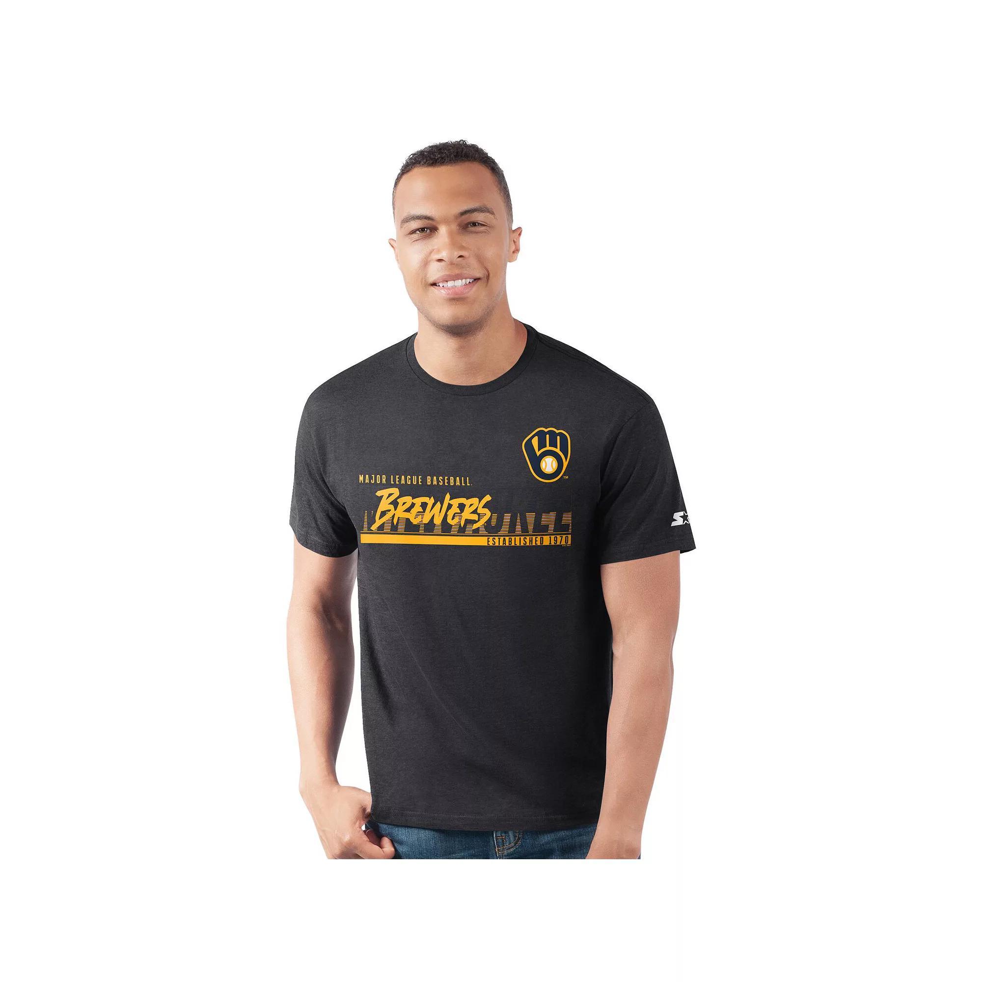 Men's Starter  Red Buffalo Bills Prime Time T-Shirt, Size: Small Product Image