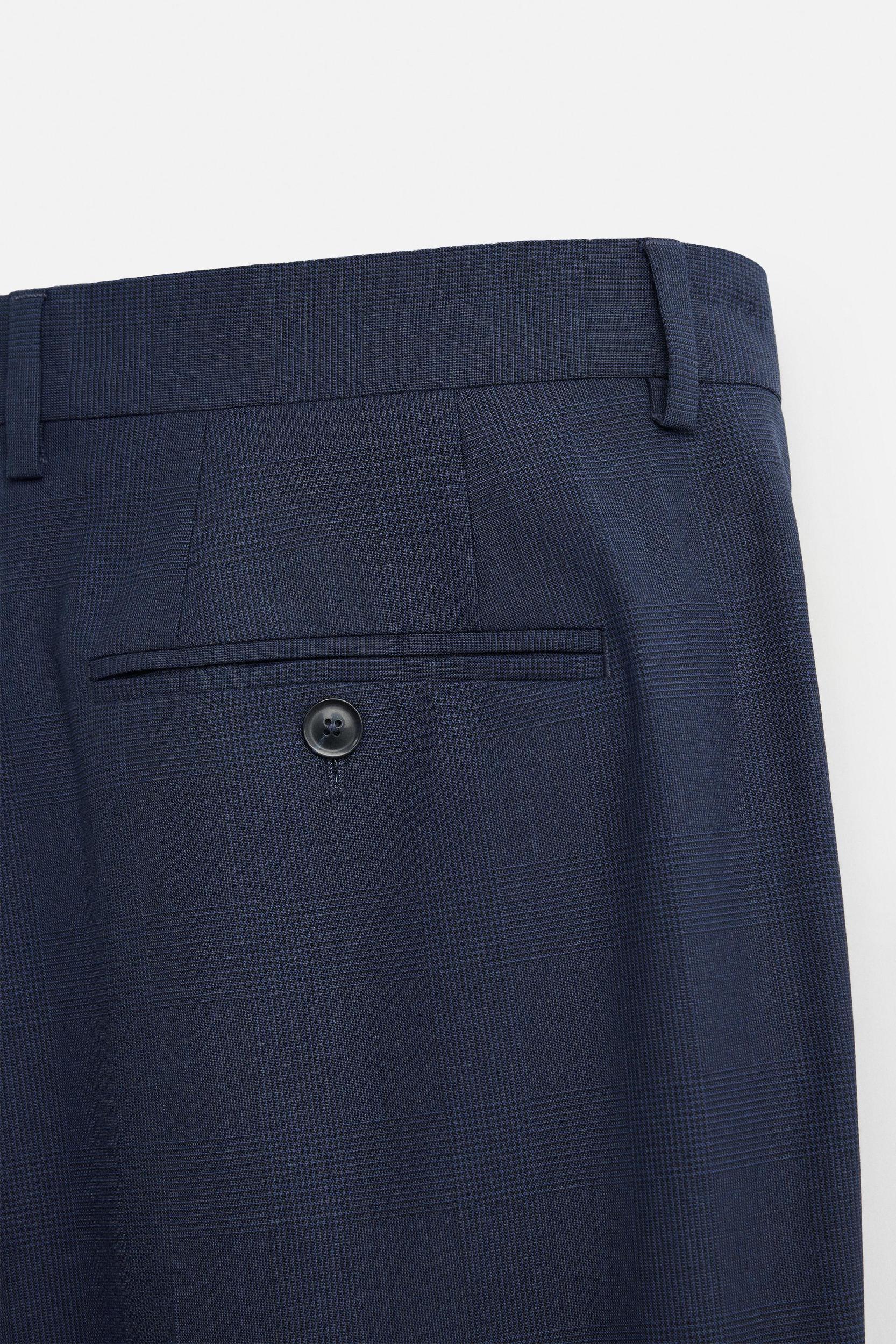 PLAID SUIT PANTS Product Image
