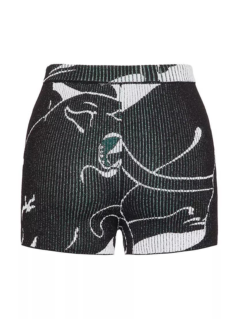 Shorts in Panther Jacquard Lurex Product Image