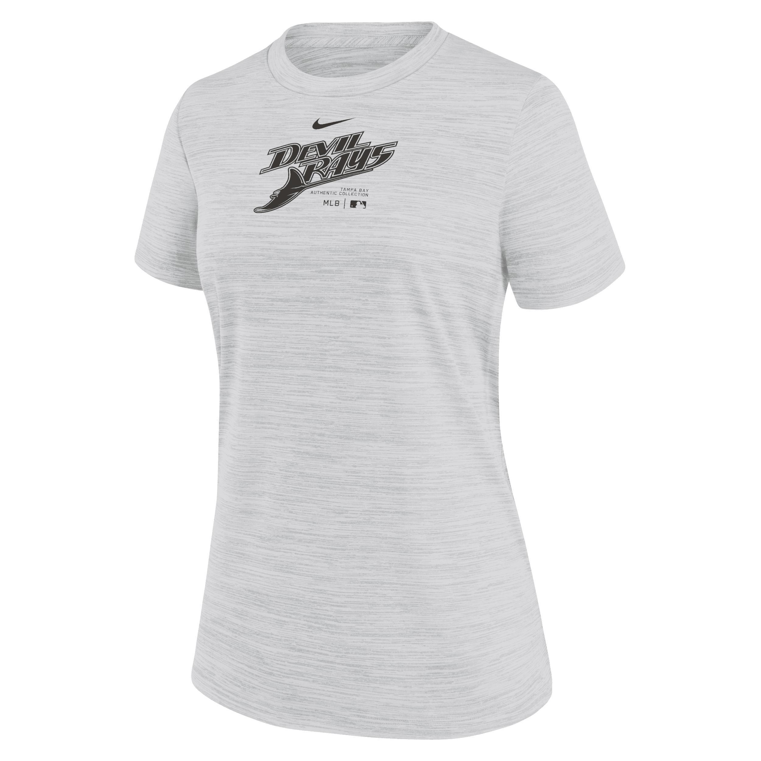 Tampa Bay Rays Authentic Collection Practice Velocity Nike Womens Dri-FIT MLB T-Shirt Product Image