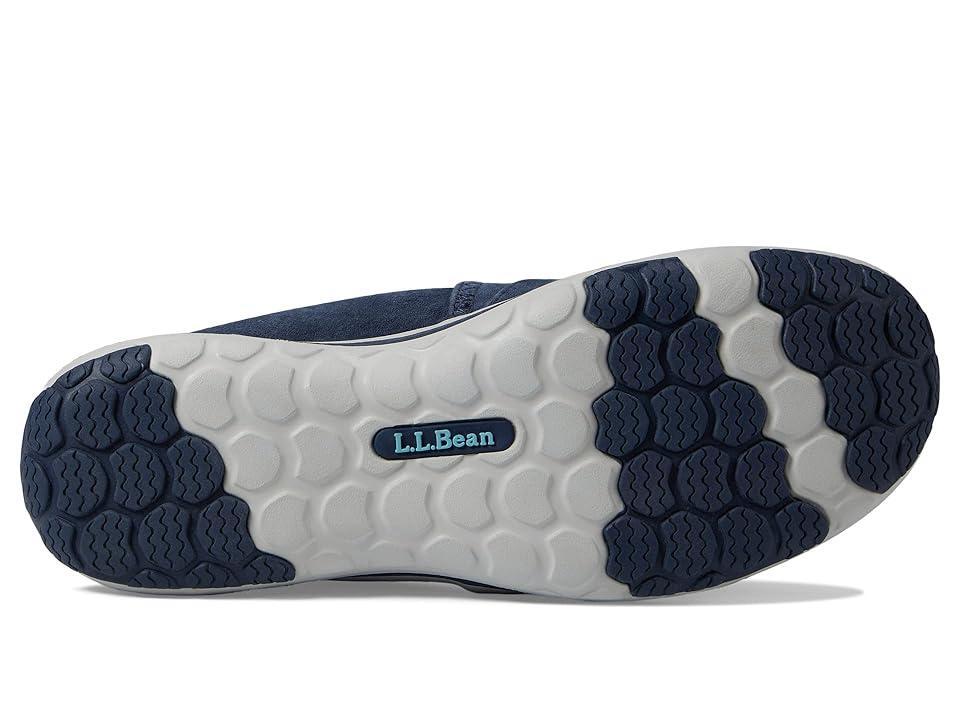 L.L.Bean Back Cove Stretch Slip-Ons Nubuck (Dark Indigo) Women's Shoes Product Image