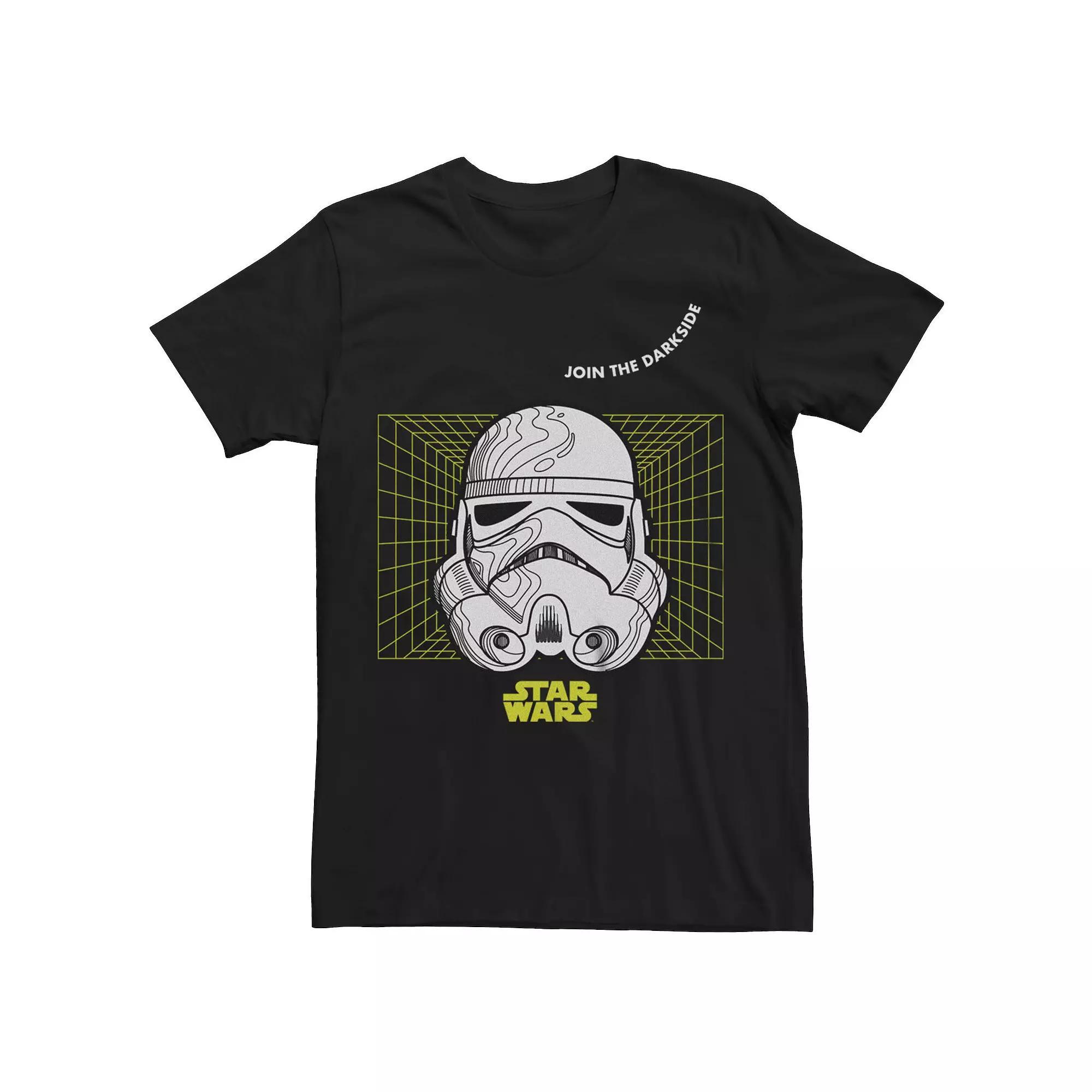 Men's Star Wars Stormtrooper Helmet Graphic Tee, Size: XXL, Black Product Image