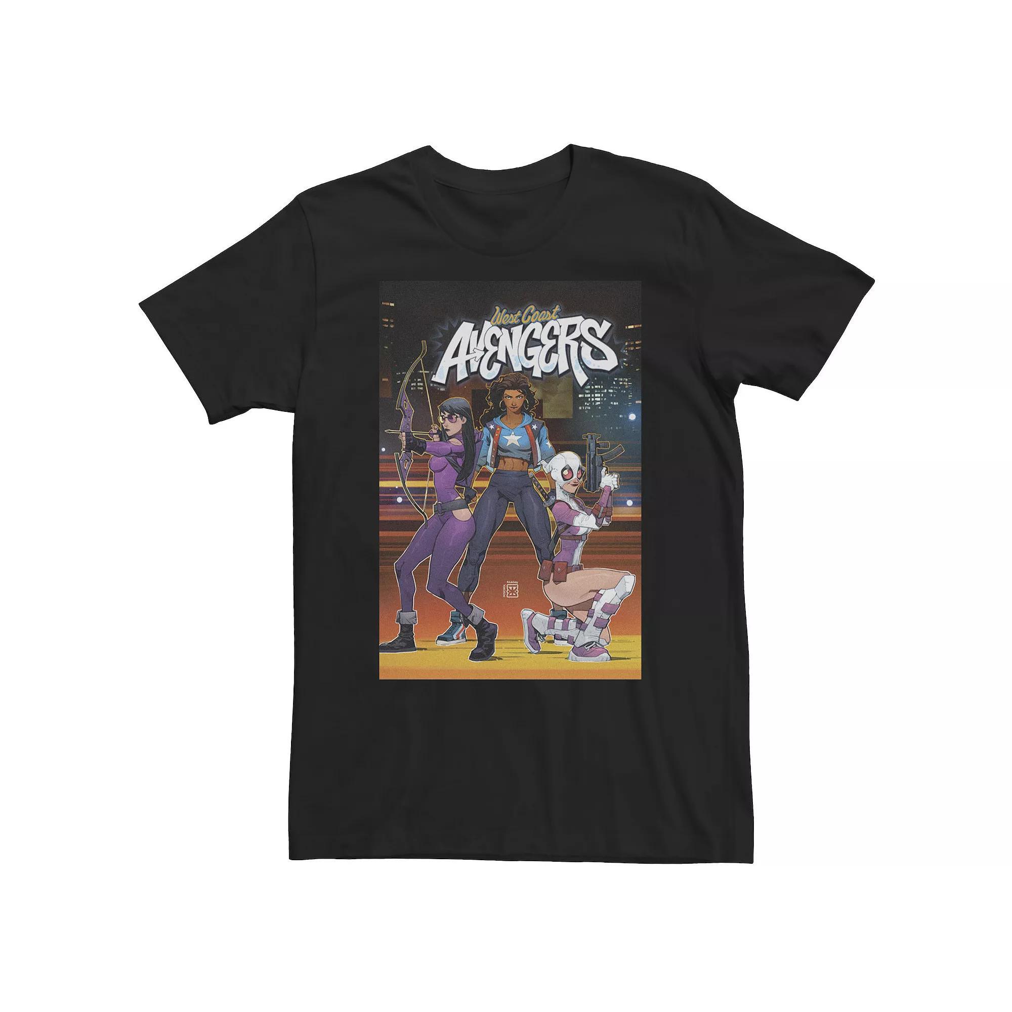 Men's Marvel Iron Fist Punch Tee, Size: XXL, Grey Product Image