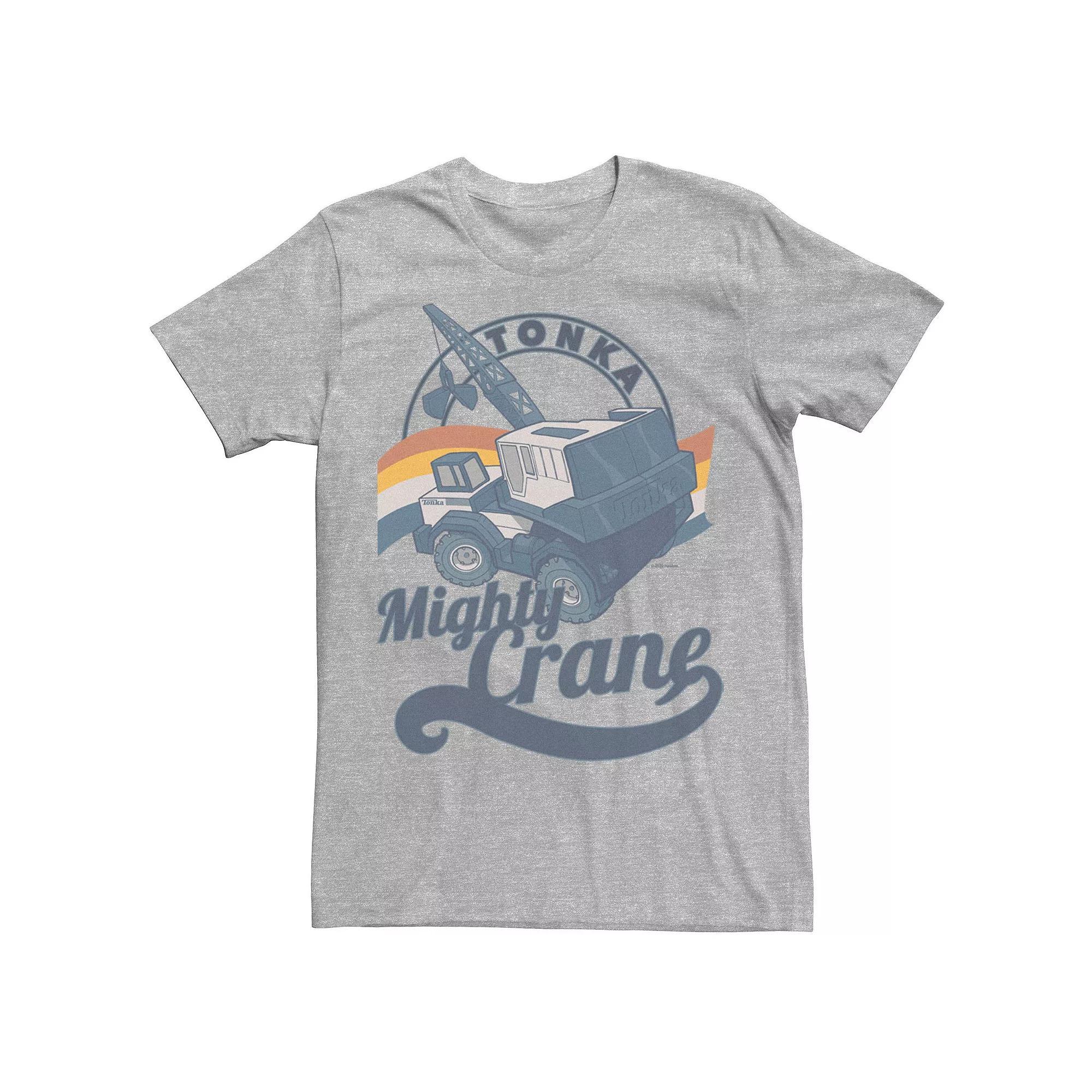Men's Hasbro Tonka Mighty Crane Retro Tee, Size: 3XL, Athletic Grey Product Image