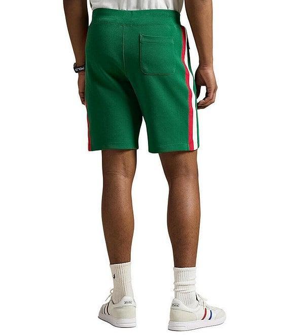 Polo Ralph Lauren Racing Stripe Double-Knit 7.5#double; Inseam Shorts Product Image