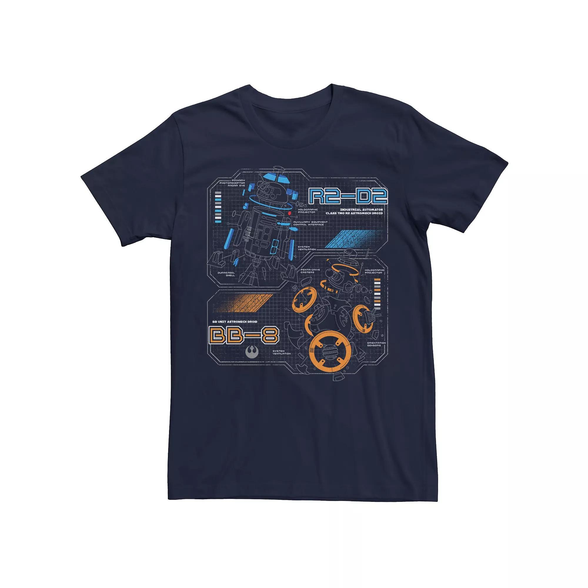 Men's "Ask Your Mom" Bold Text Father's Day Tee, Size: XL, Royal Product Image