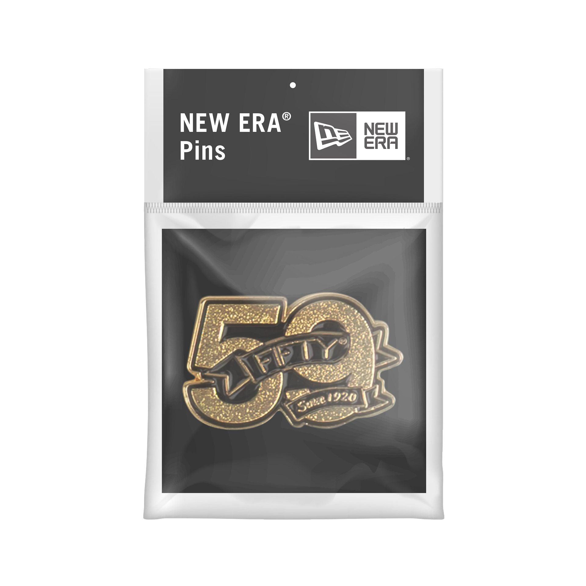New Era Cap 59FIFTY Fitted Hat Gold Pin Male Product Image