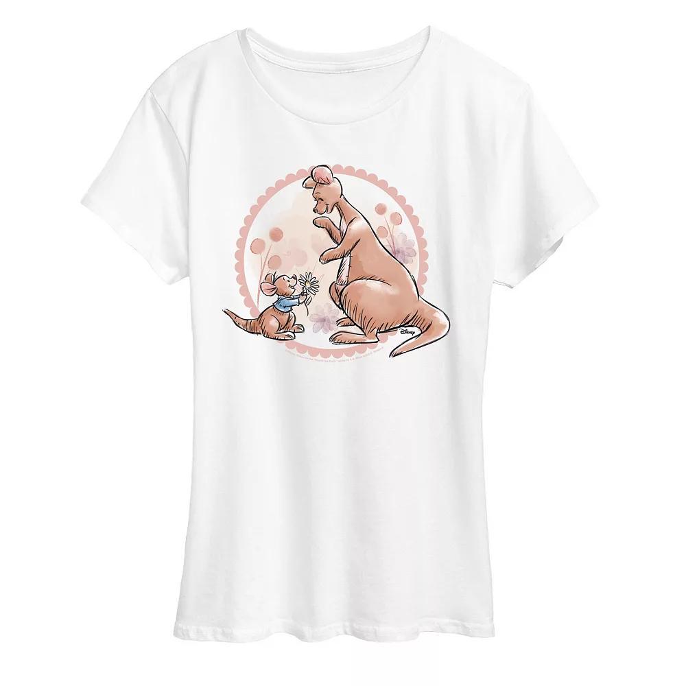 Disneys Winnie The Pooh Womens Kanga & Roo Graphic Tee Product Image